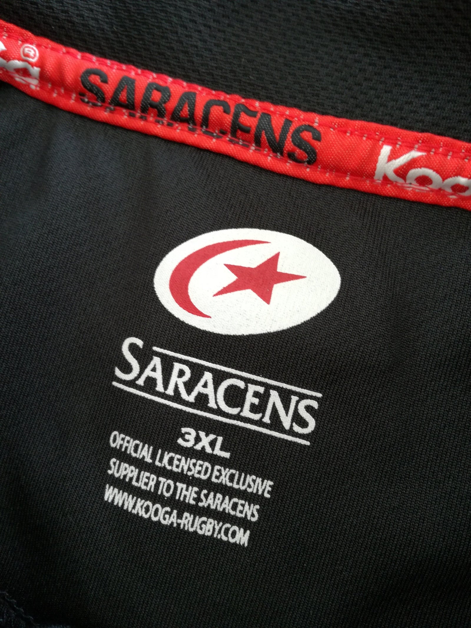 2008/09 Saracens Home Rugby Shirt (3XL)