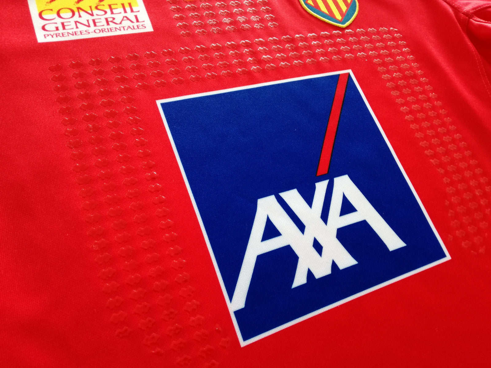 2010/11 Perpignan Home Player Issue Rugby Shirt (XL)