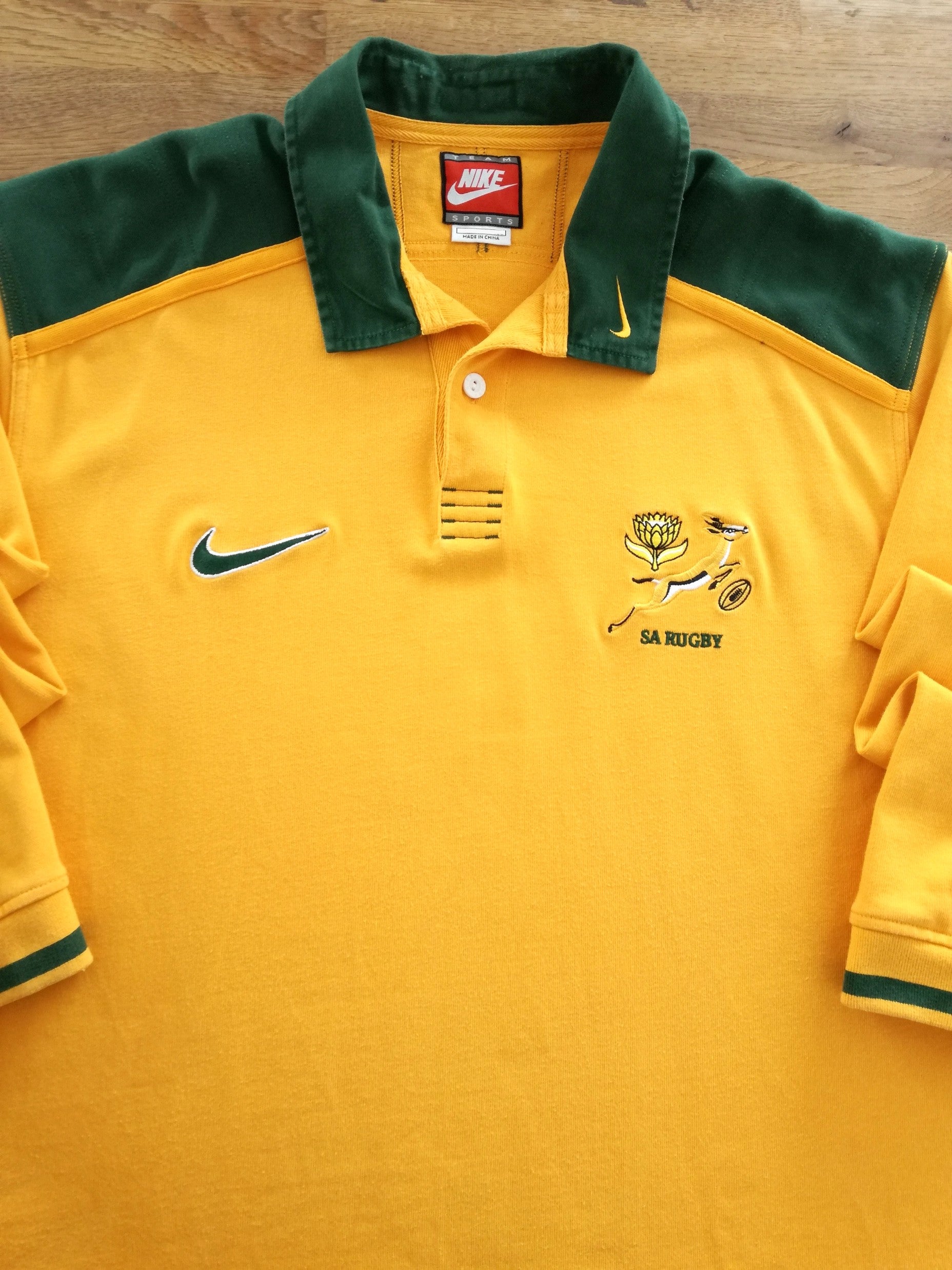 1998 South Africa 3rd Long Sleeve Rugby Shirt