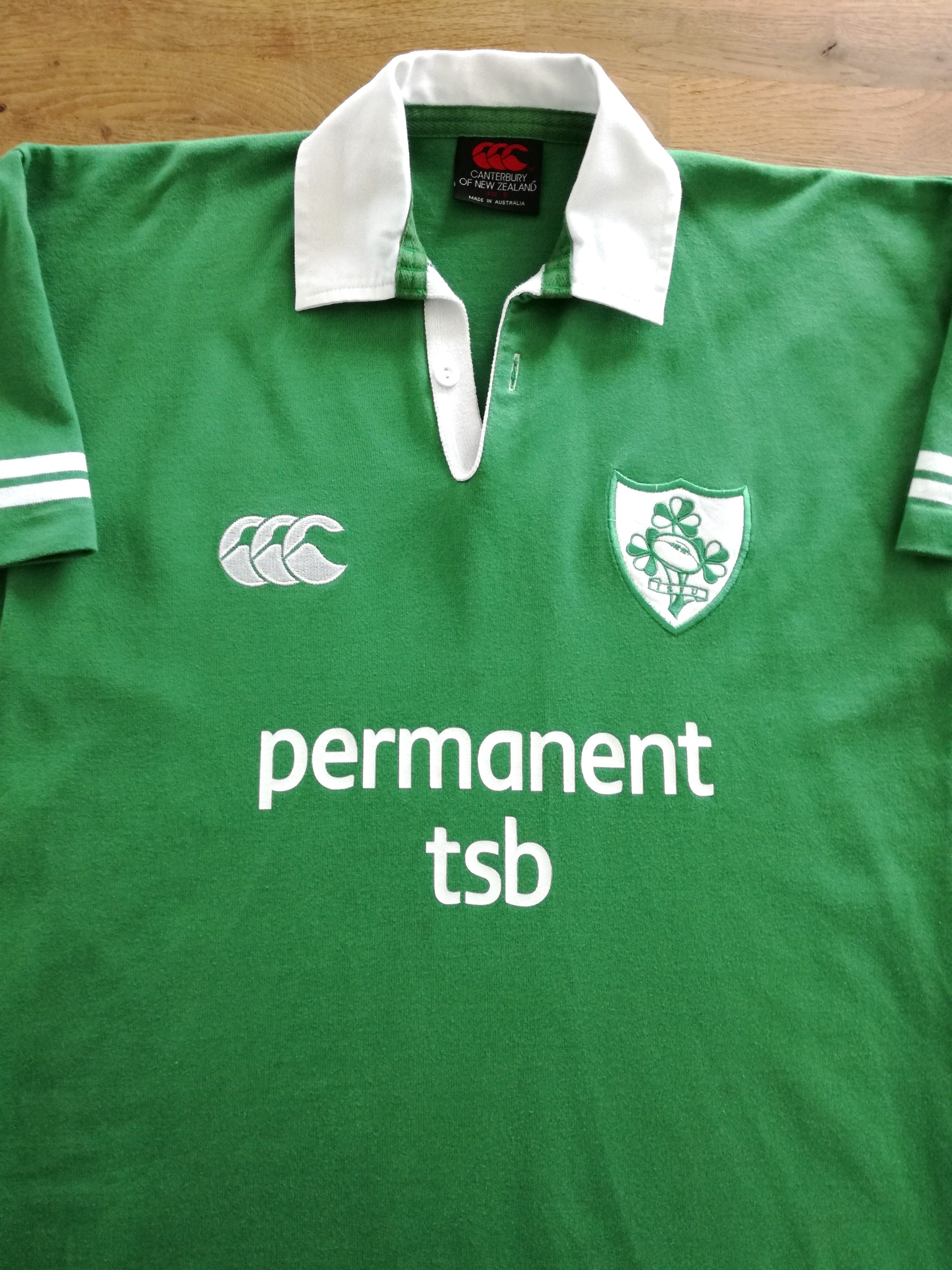 2002/03 Ireland Home Rugby Shirt (S)