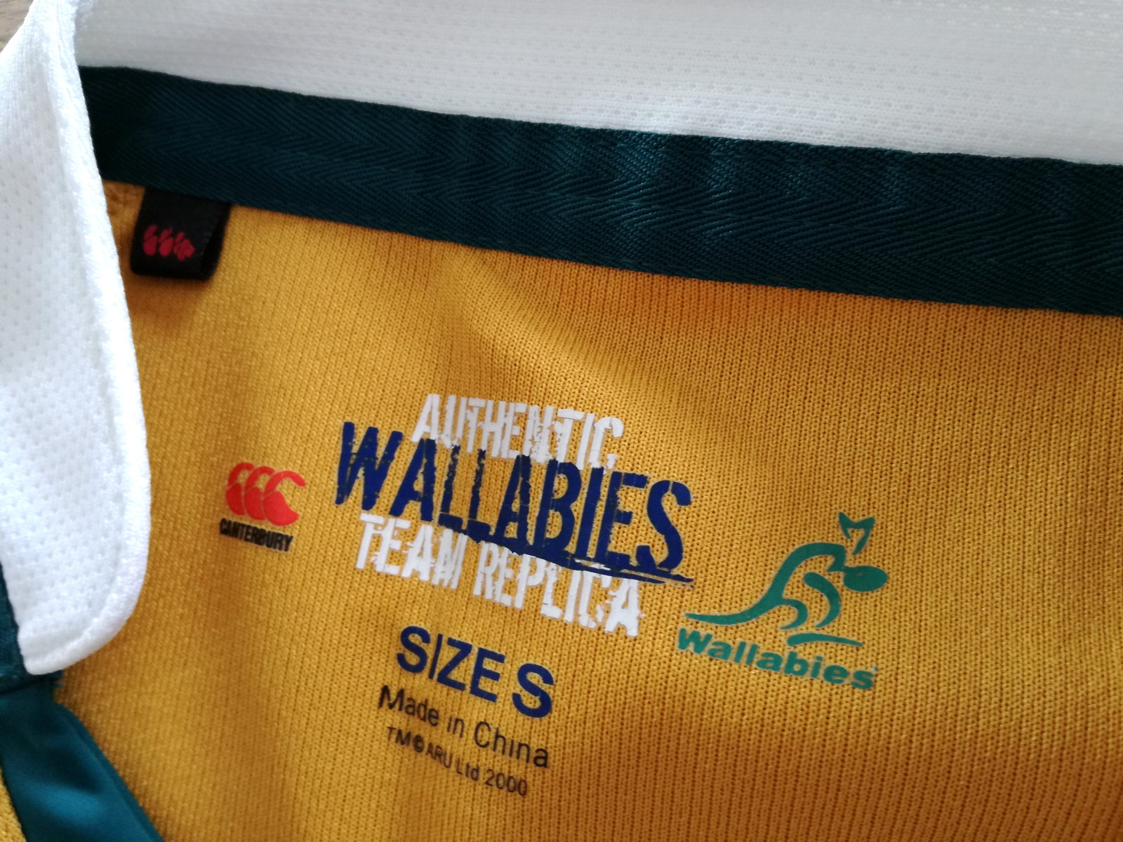 2007 Australia Home Pro-Fit Rugby Shirt (S)