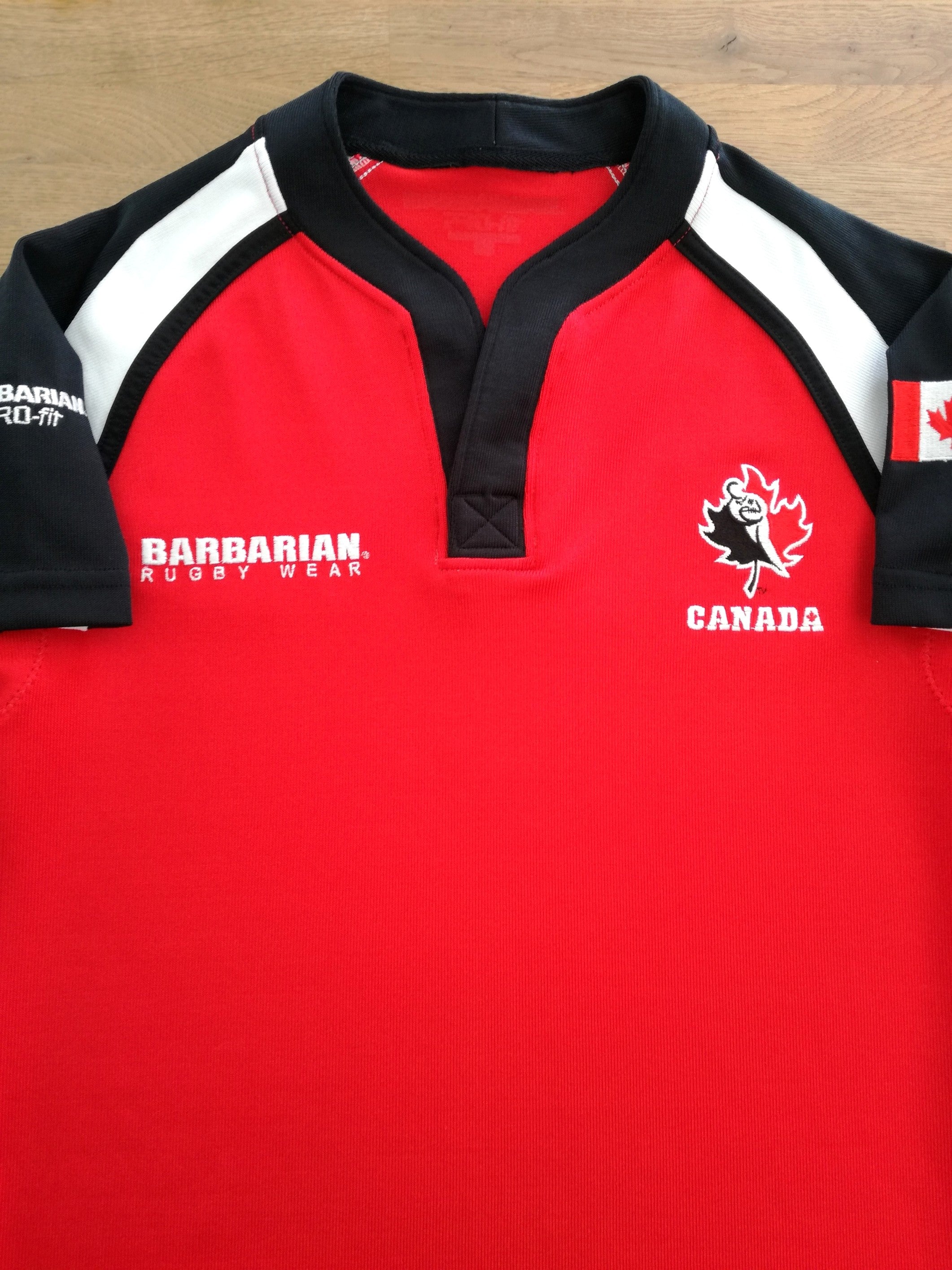 2008/09 Canada Home Pro-Fit Rugby Shirt (M)