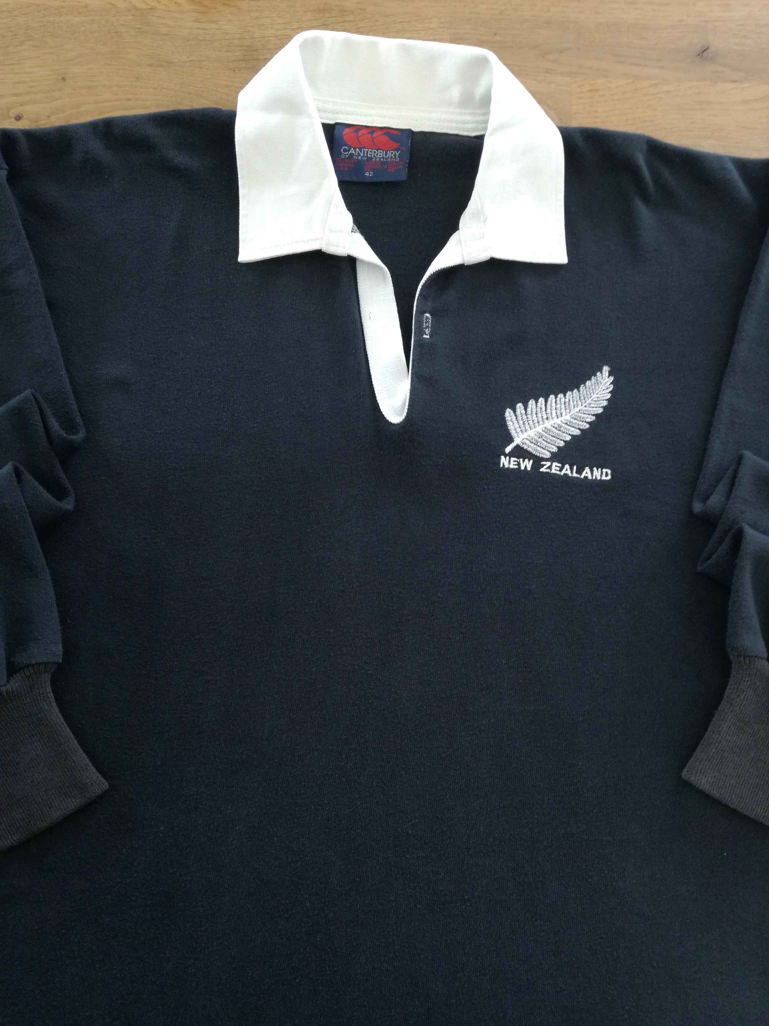1987 New Zealand Home Rugby Shirt