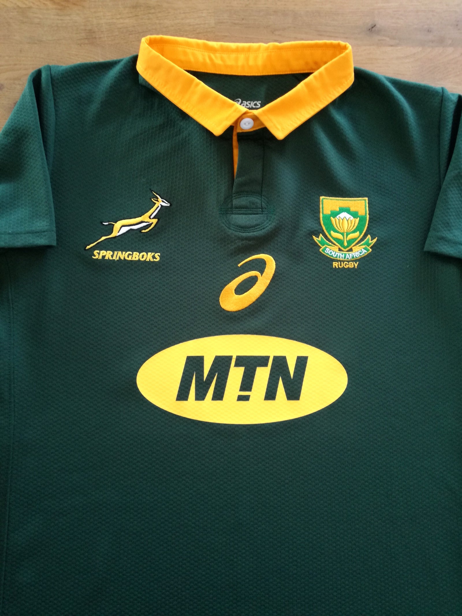 2017 South Africa Home Rugby Shirt