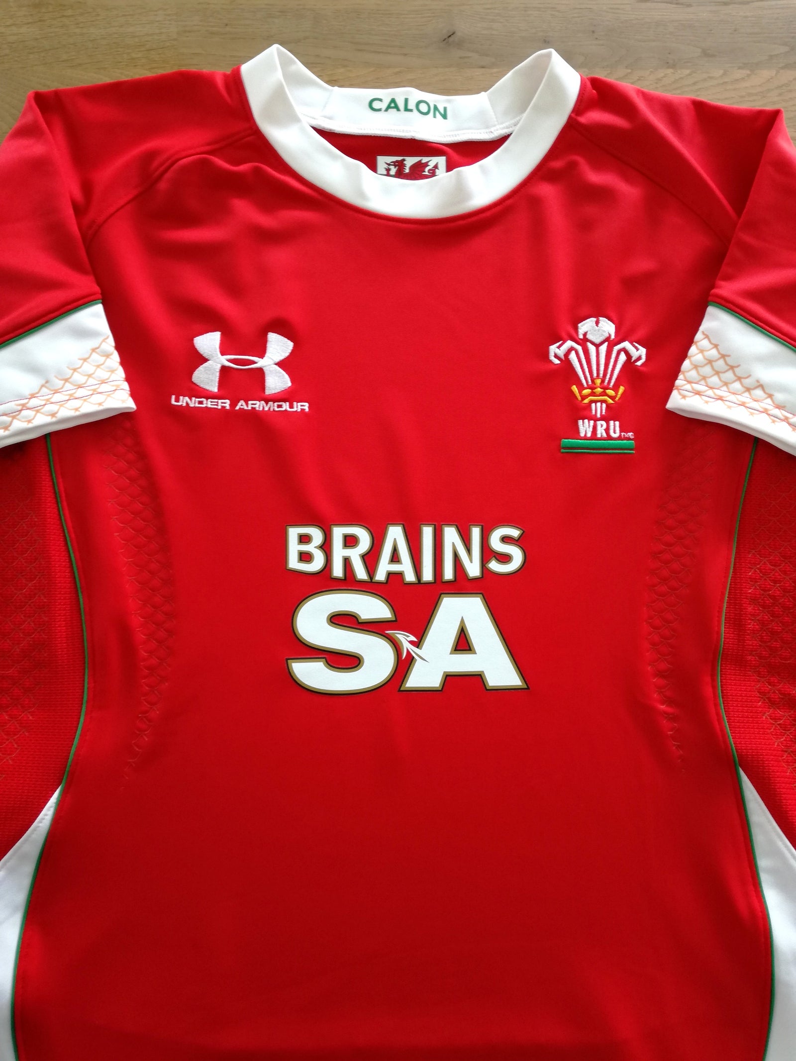2008/09 Wales Home Pro-Fit Rugby Shirt