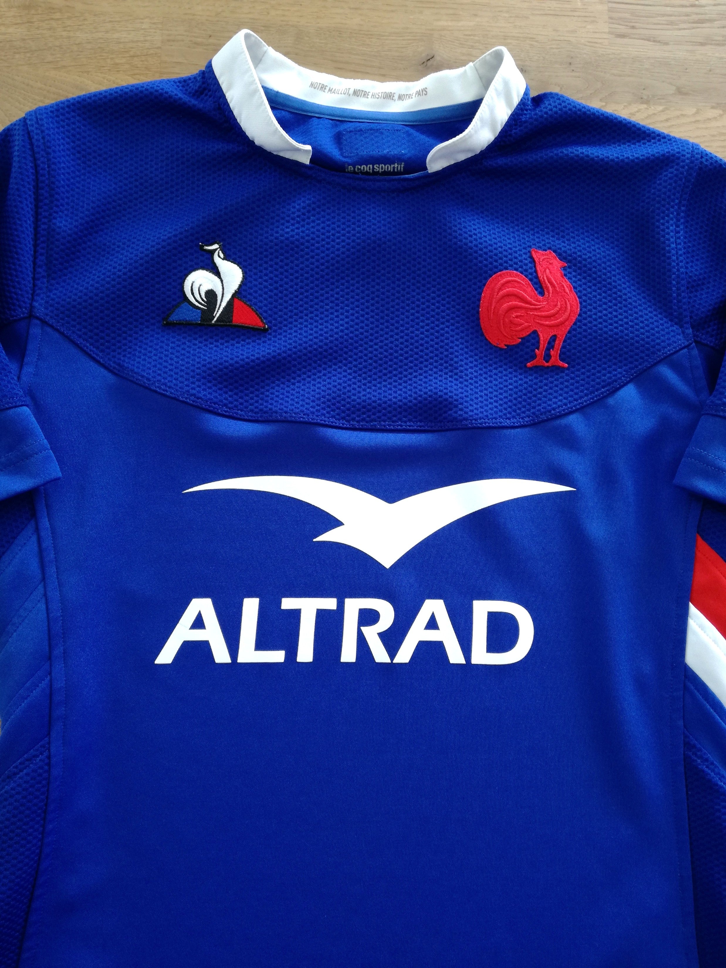 2019/20 France Home Pro-Fit Rugby Shirt