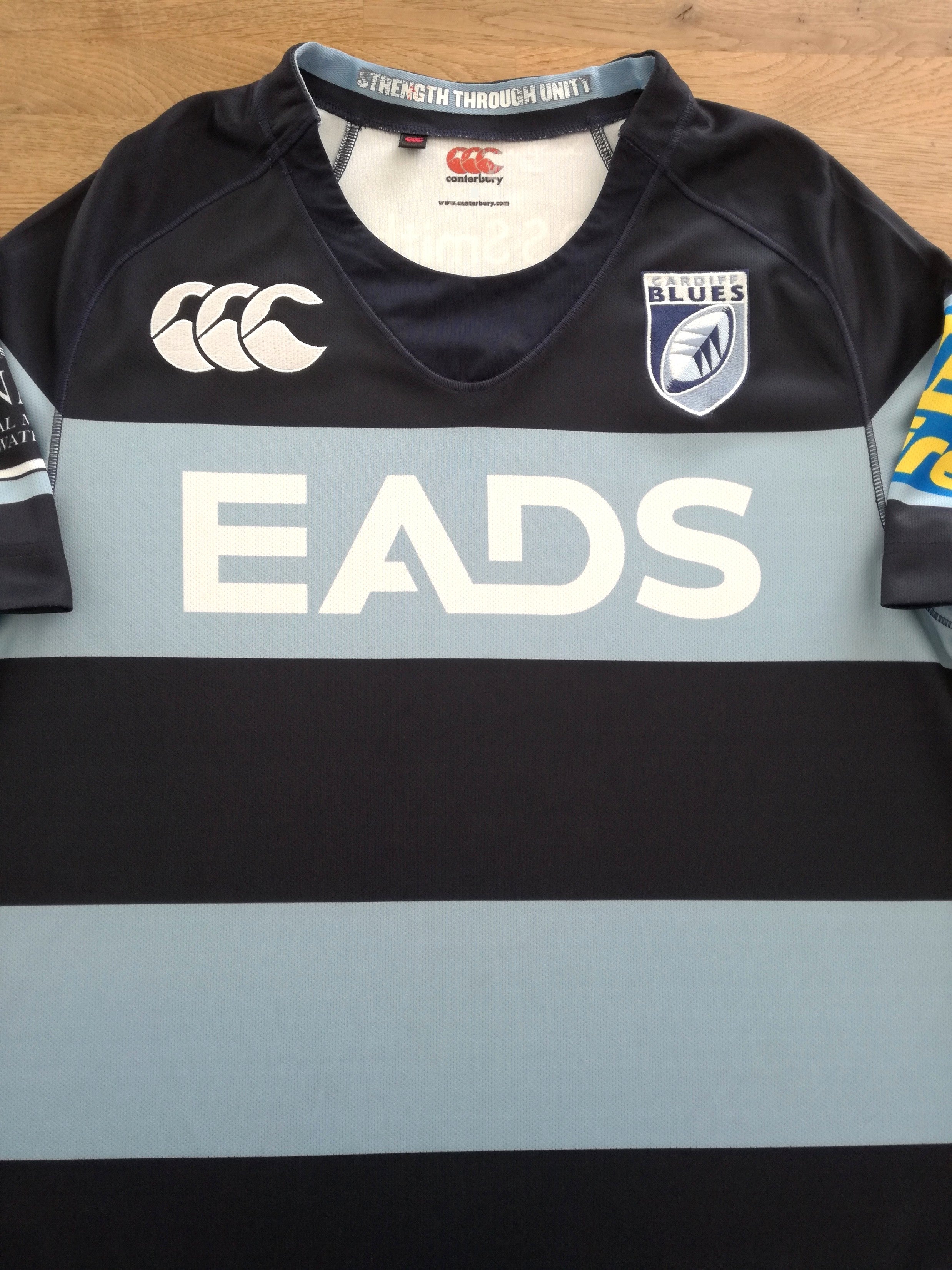 2013/14 Cardiff Blues Home Rugby Shirt