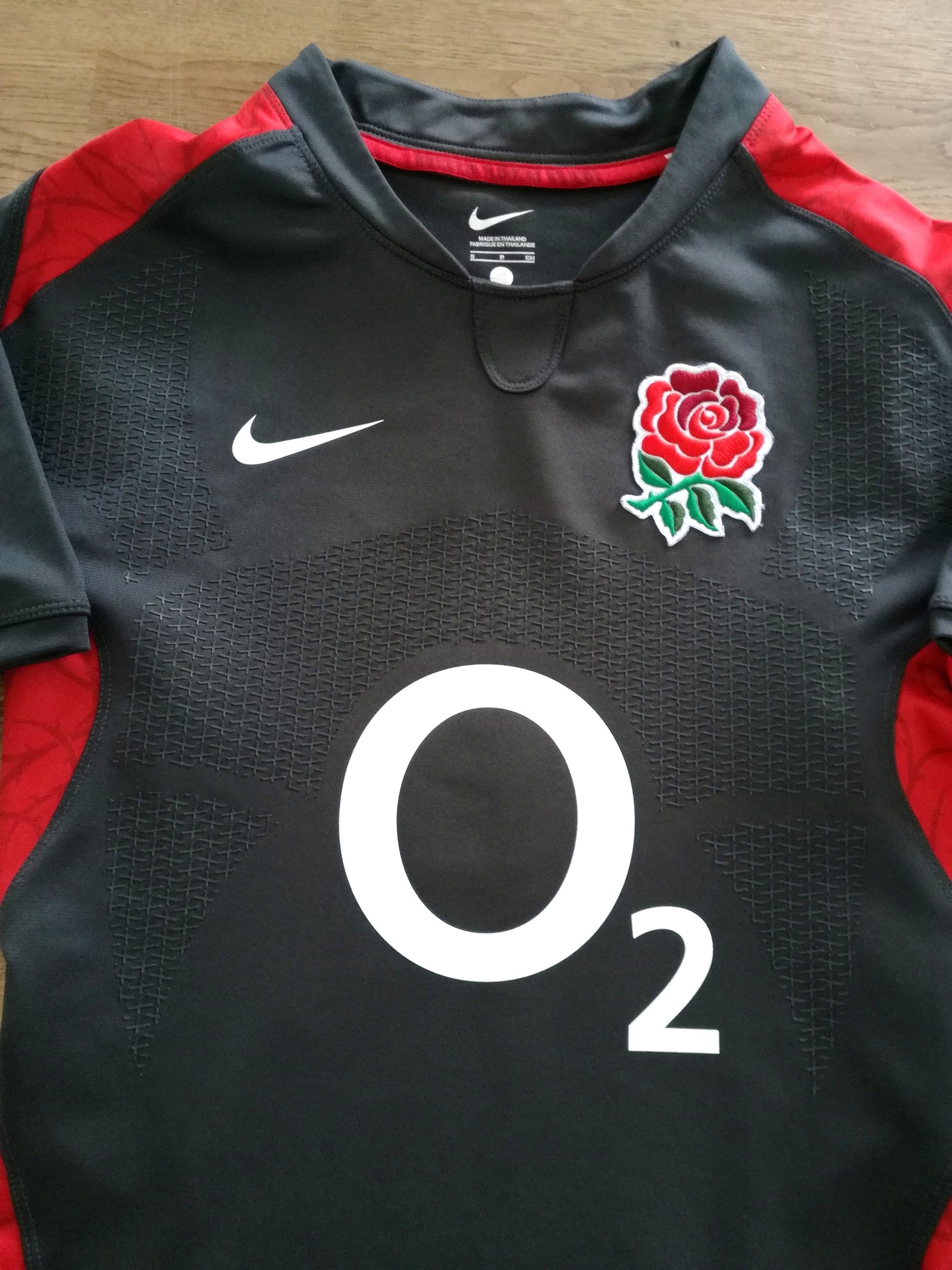 2010/11 England Away Player Issue Rugby Shirt