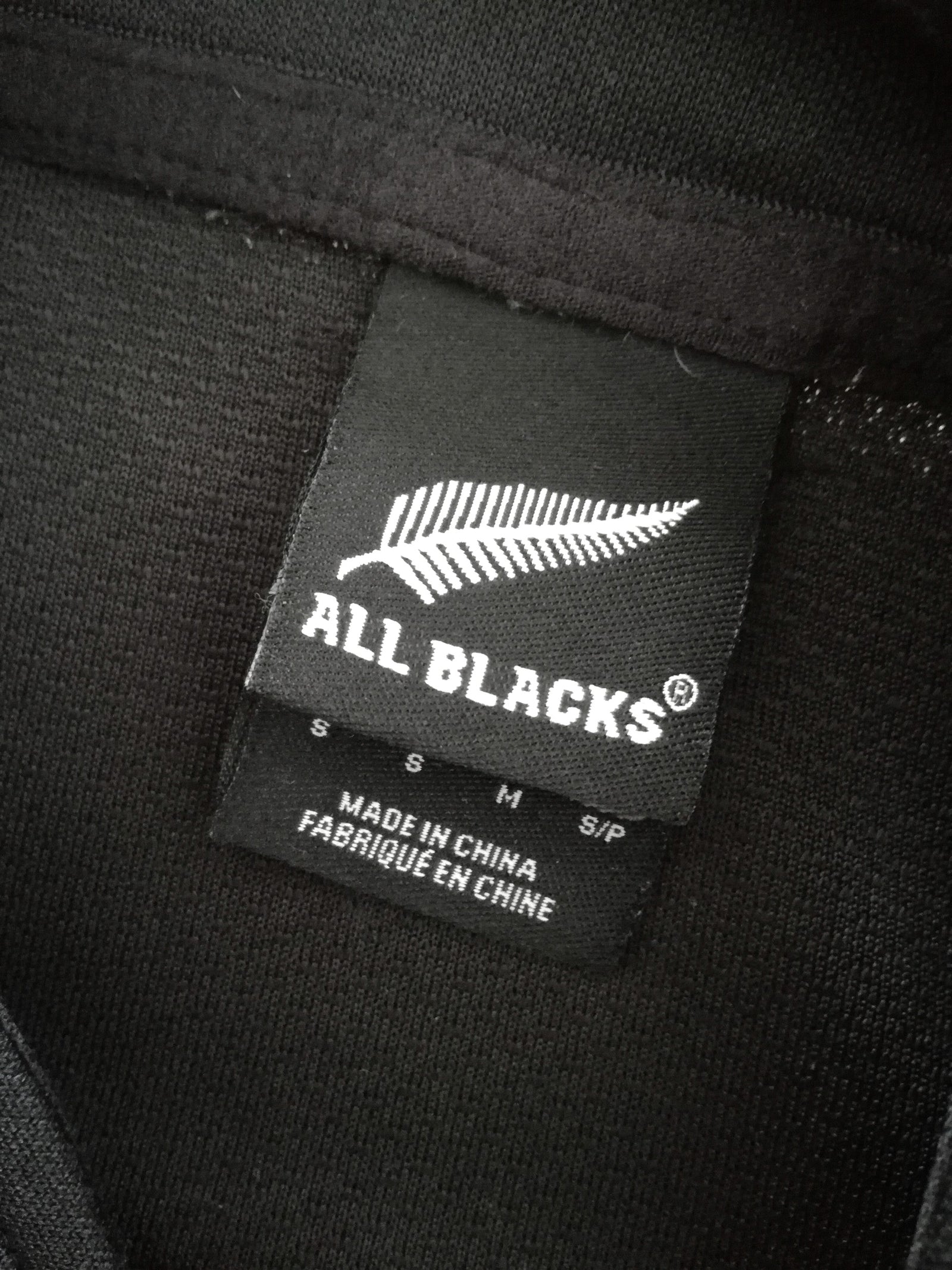 2007 New Zealand Home World Cup Rugby Shirt (S)