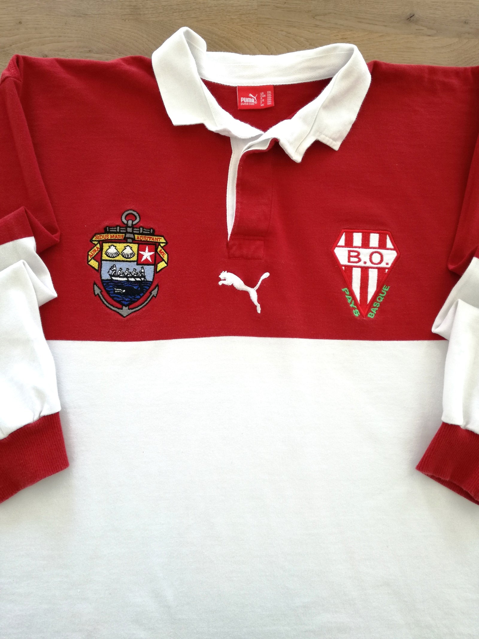 2002/03 Biarritz Home Rugby Shirt
