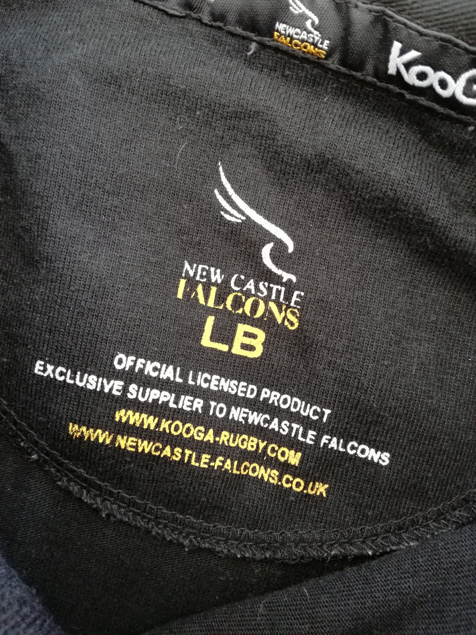 2003/04 Newcastle Falcons Home Rugby Shirt (Kids)