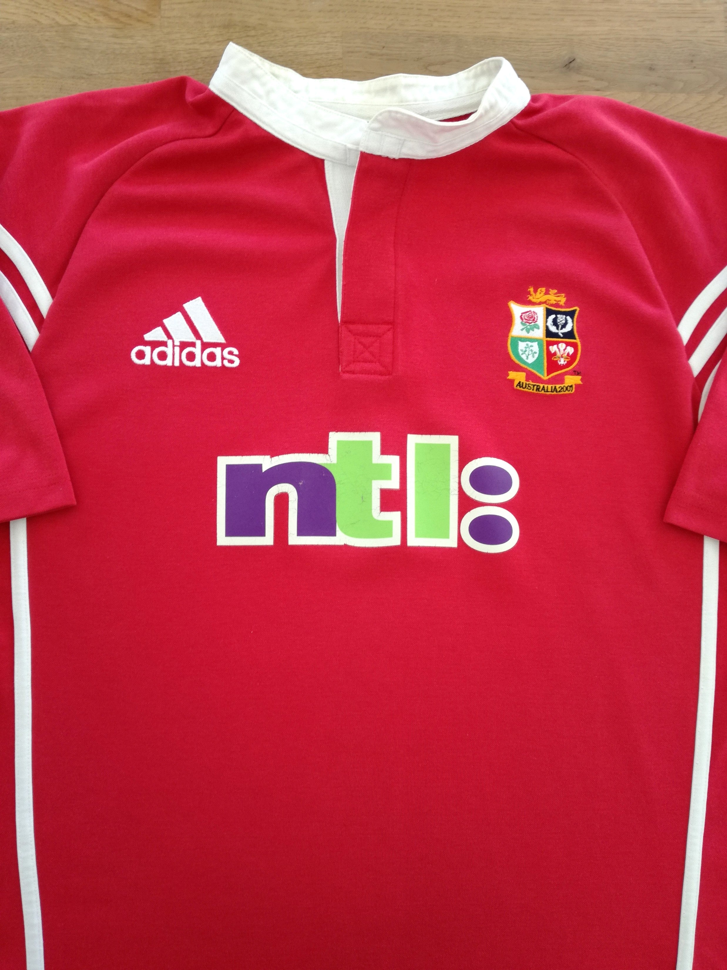 2001 British & Irish Lions Rugby Shirt