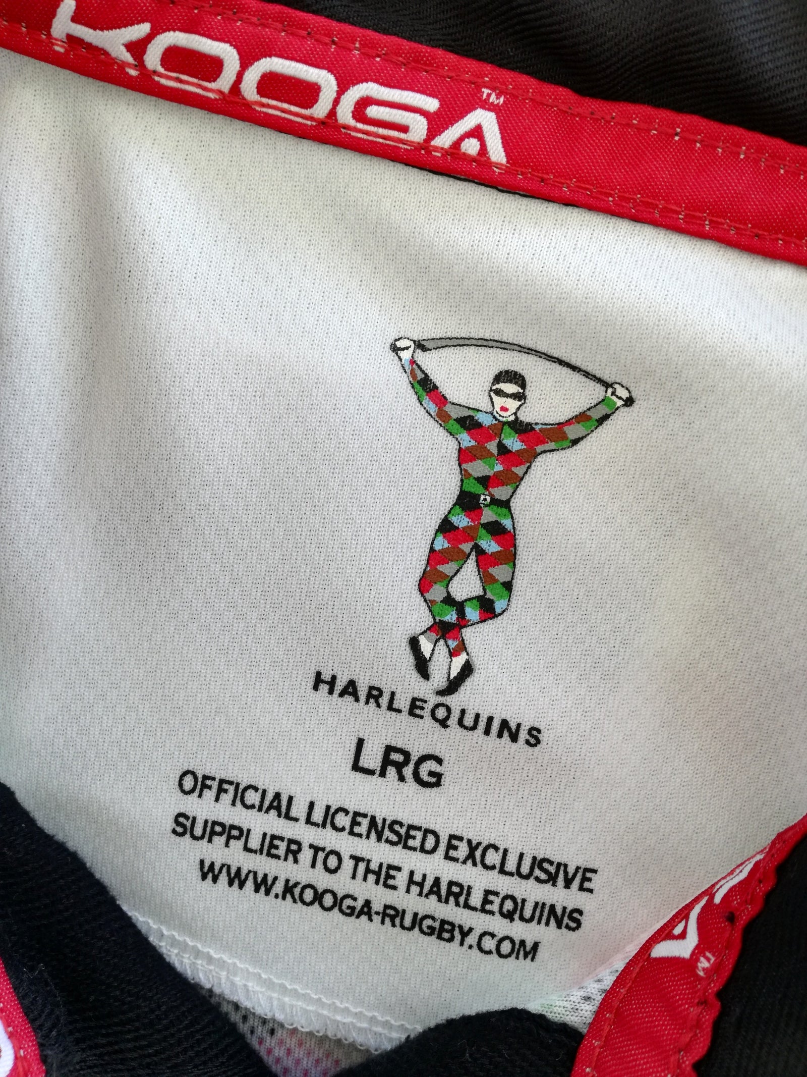 2010/11 Harlequins Away Rugby Shirt (L)
