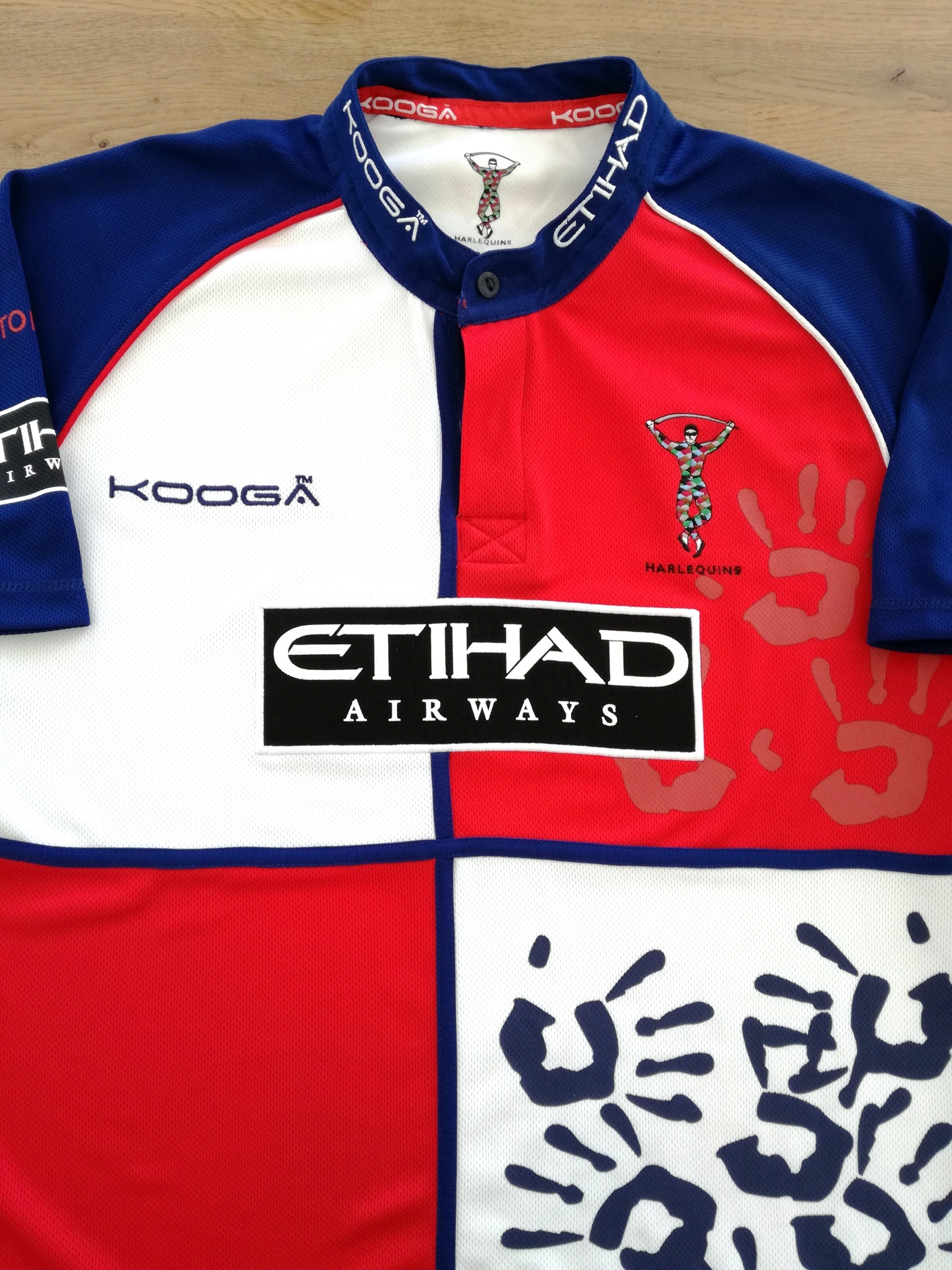 2010 Harlequins Big Game 3 Rugby Shirt