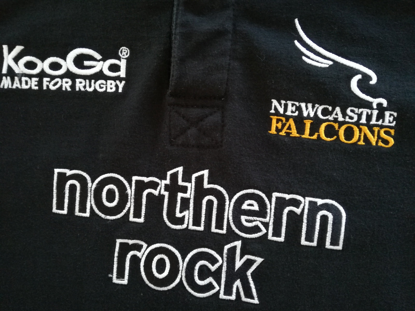 2003/04 Newcastle Falcons Home Rugby Shirt (Kids)
