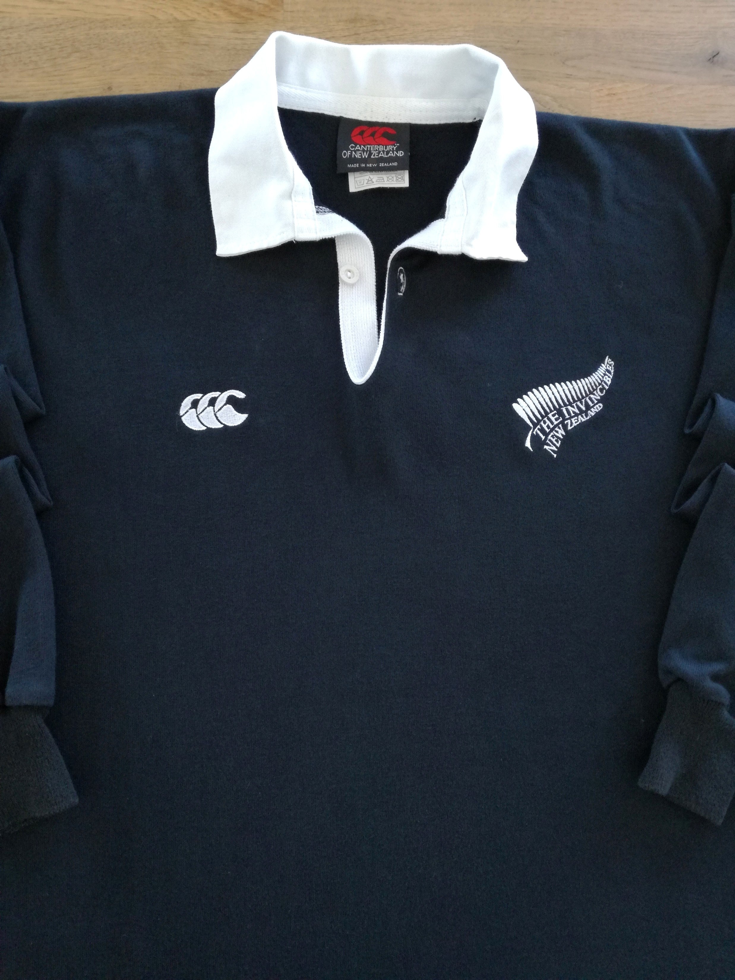 1994/95 New Zealand Invincibles Long Sleeve Rugby Shirt