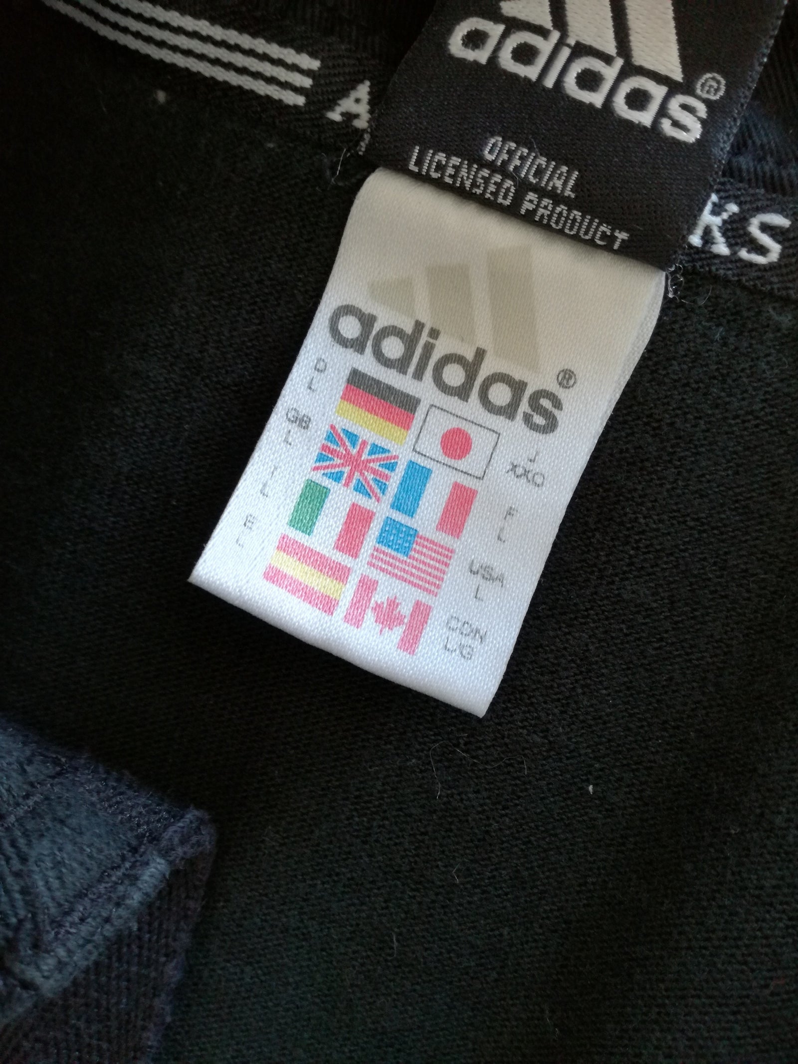2001 New Zealand Home 'Traditional' Rugby Shirt. (L)