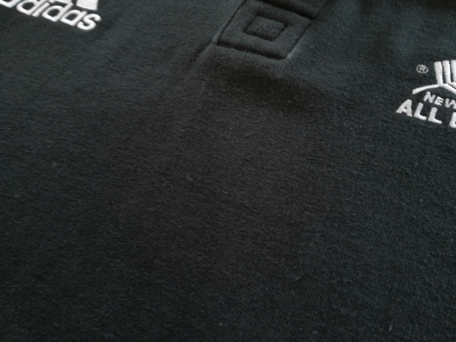 2001 New Zealand Home 'Traditional' Rugby Shirt. (L)