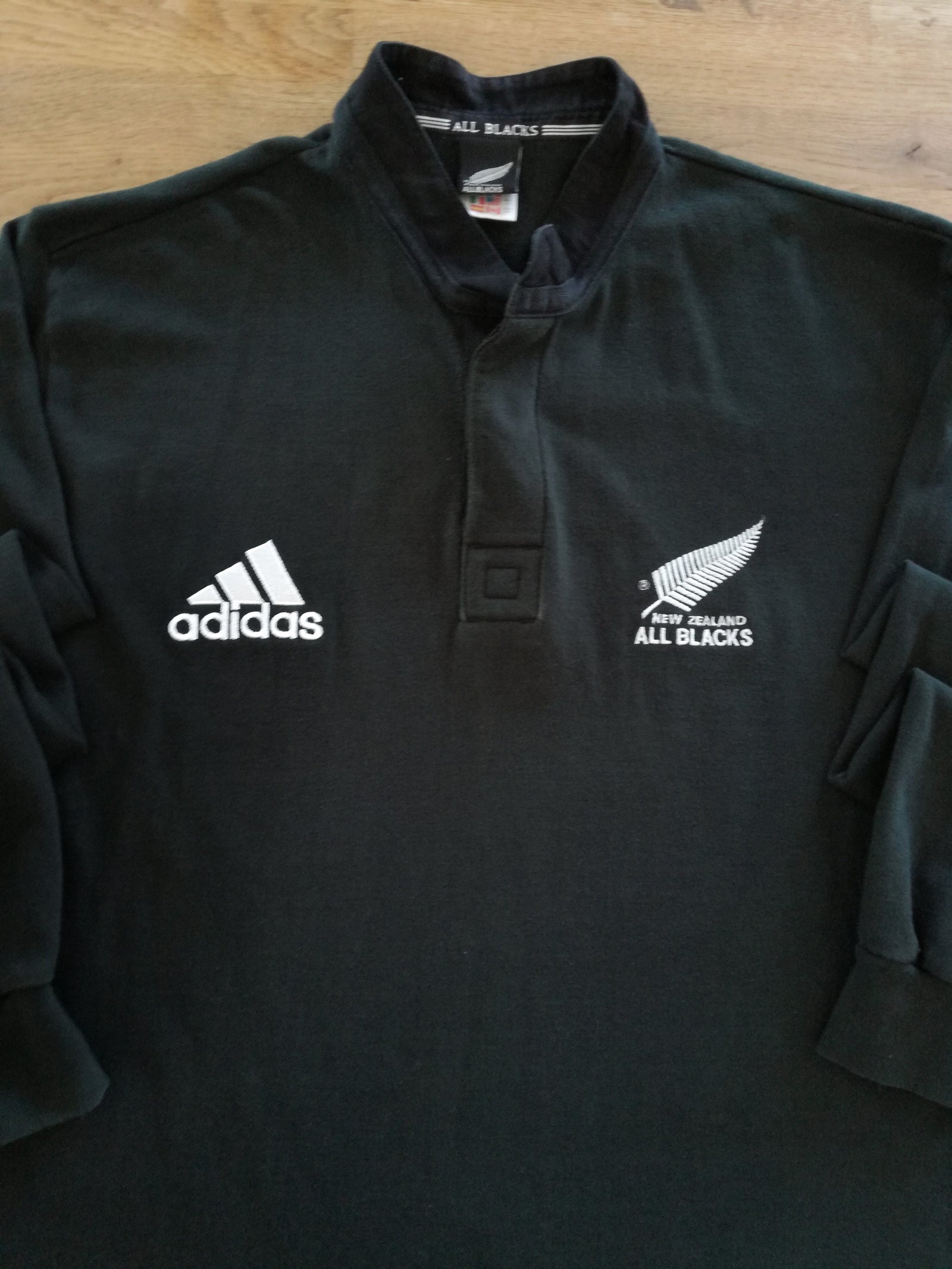 2001 New Zealand Home 'Traditional' Rugby Shirt