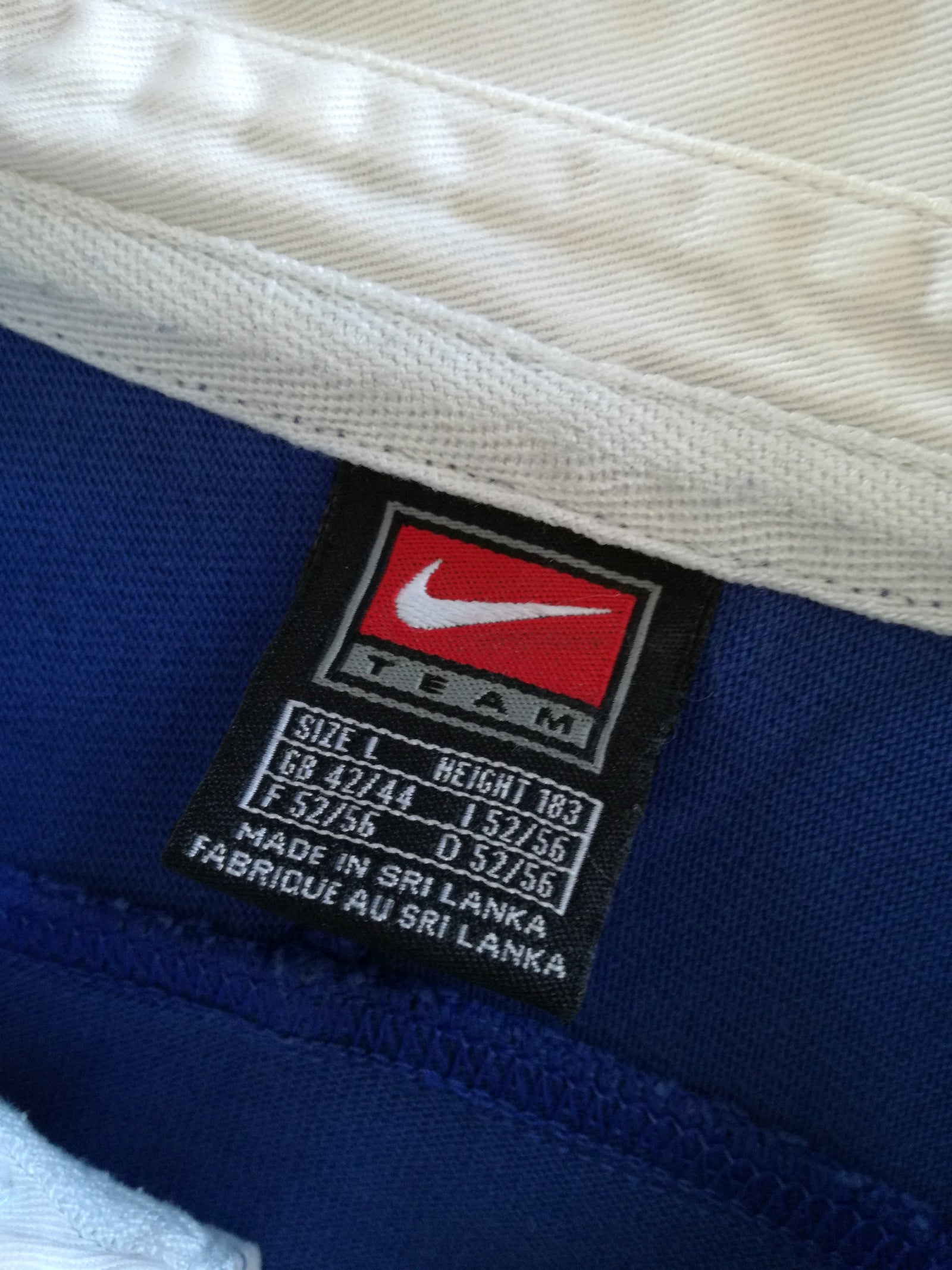 2001/02 France Home Rugby Shirt. (L)