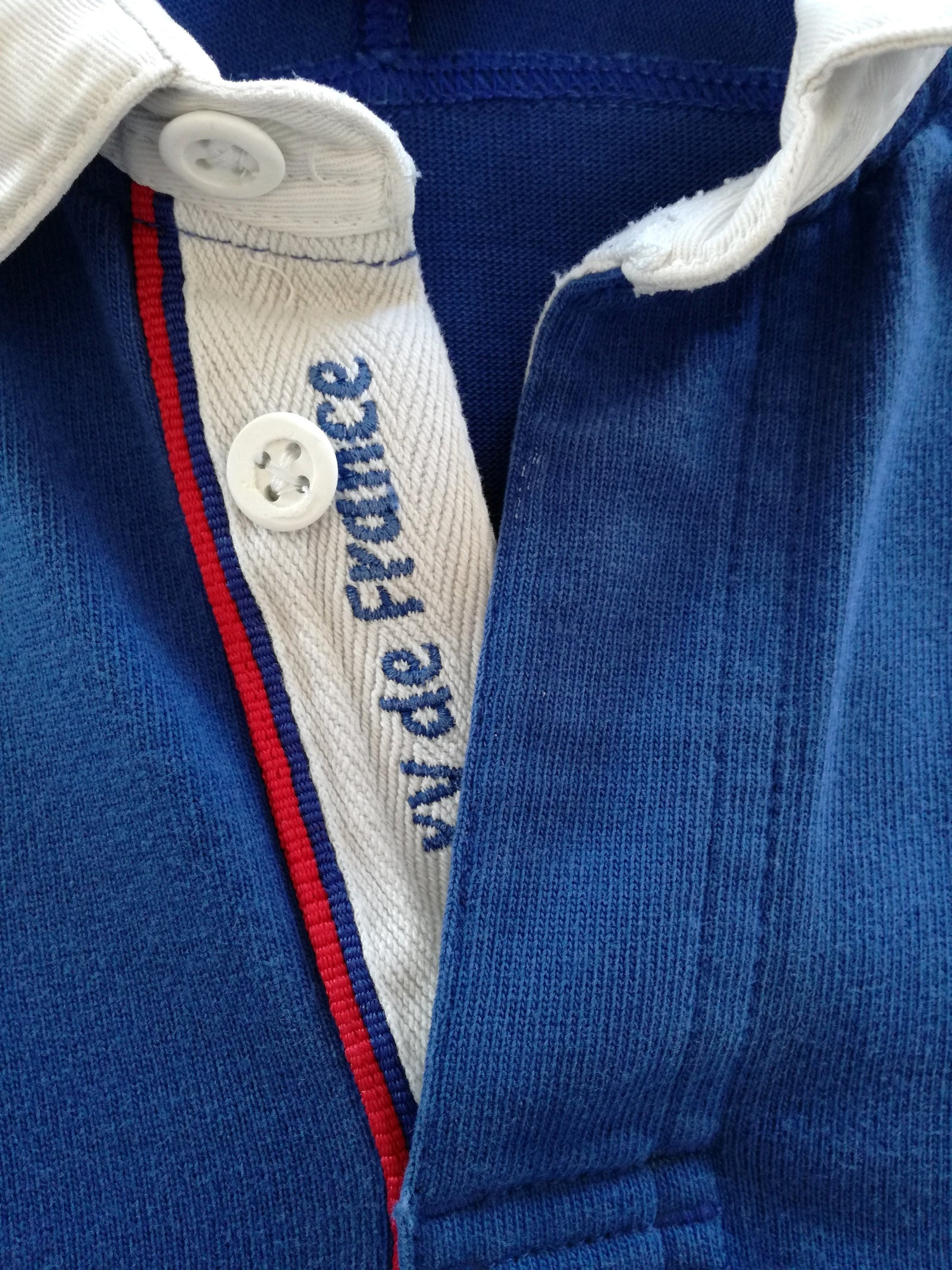 2001/02 France Home Rugby Shirt. (L)