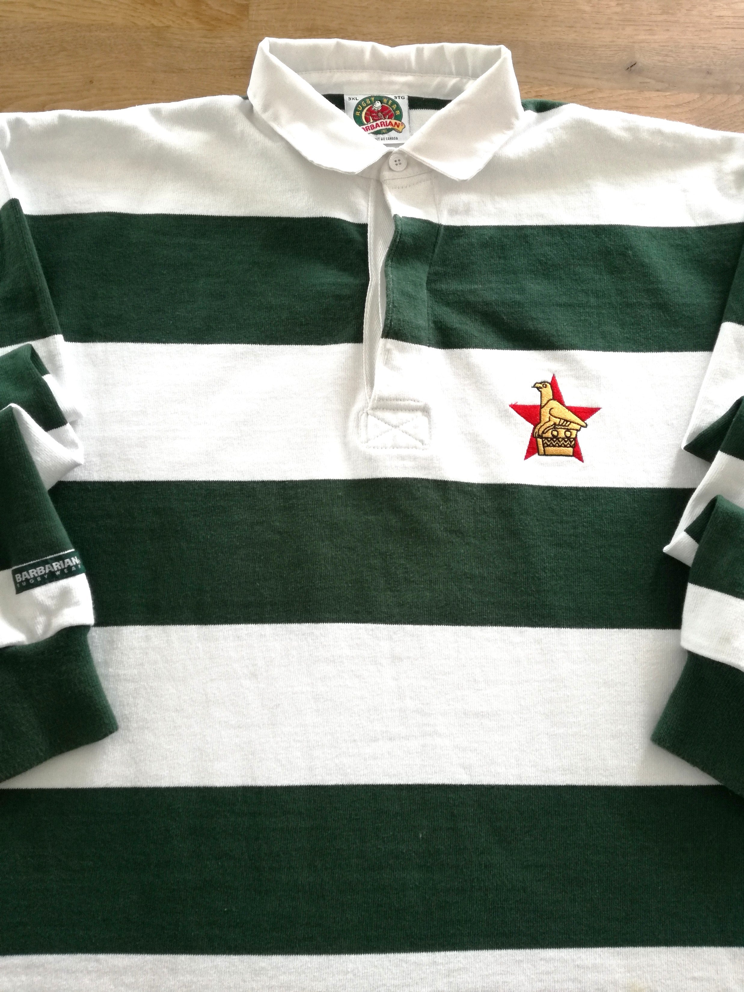 1995 Zimbabwe Home Rugby Shirt