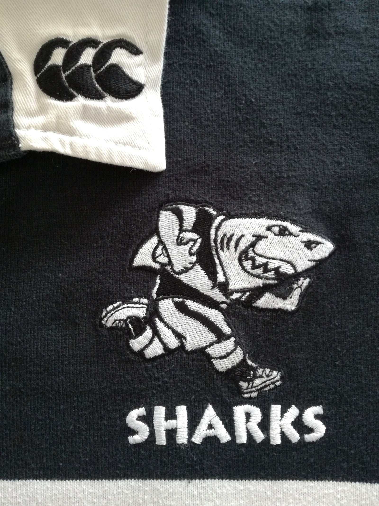 2001 Sharks Home Currie Cup Rugby Shirt (XXL)