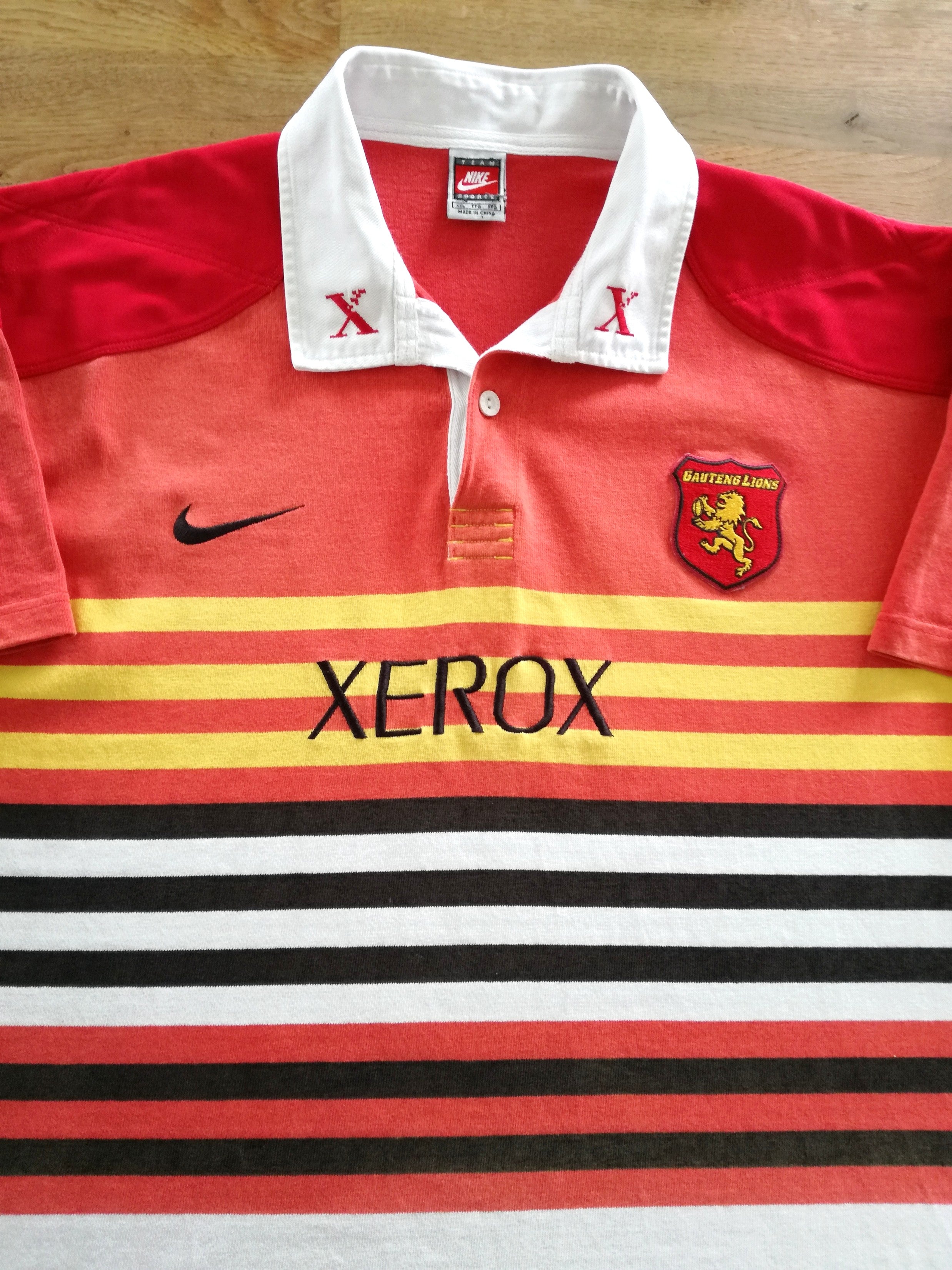 1997 Gauteng Lions Leisure Rugby Shirt