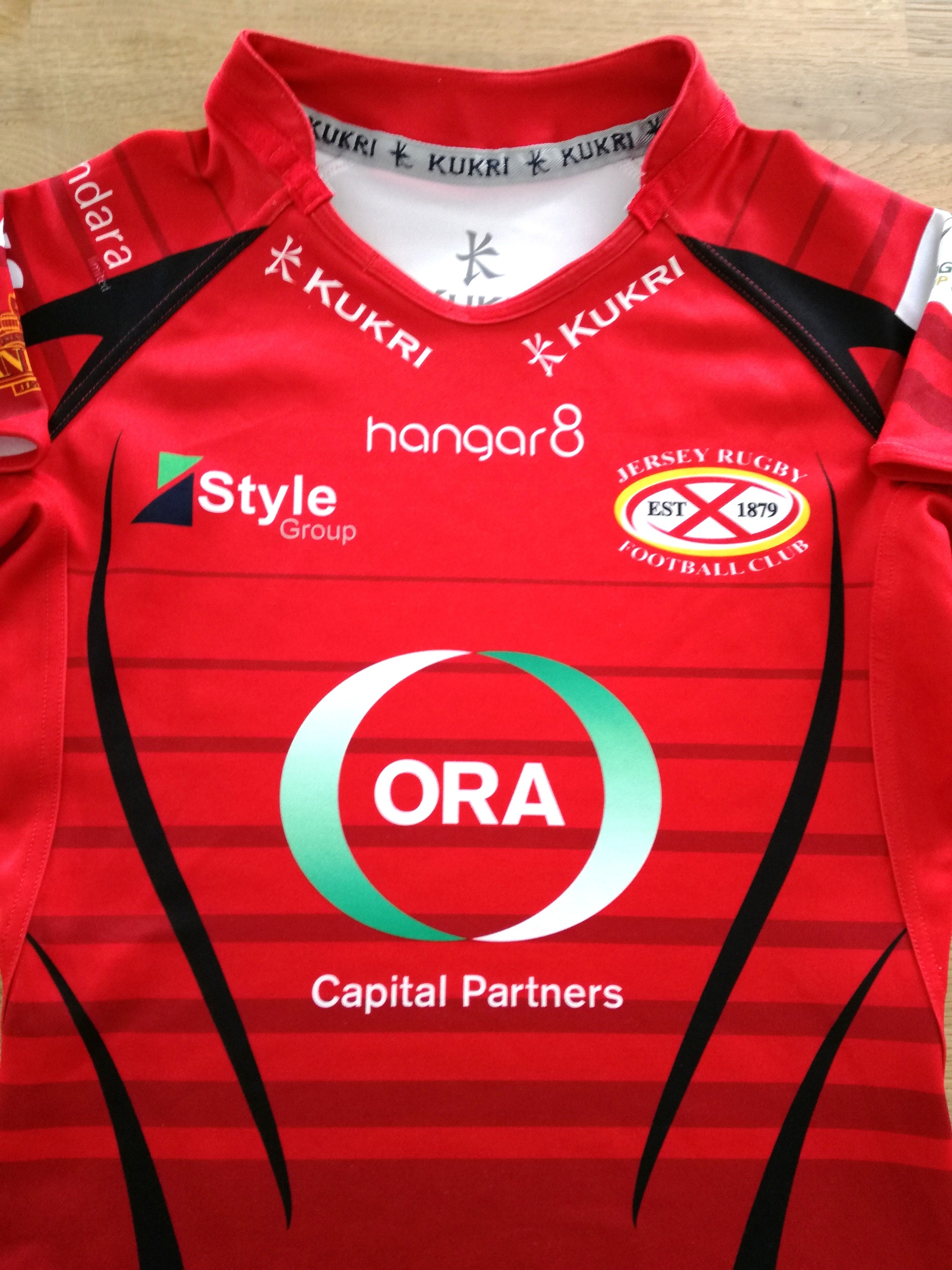 2013/14 Jersey Reds Home Championship Pro-Fit Rugby Shirt