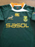 2009 South Africa Home Pro-Fit Rugby Shirt