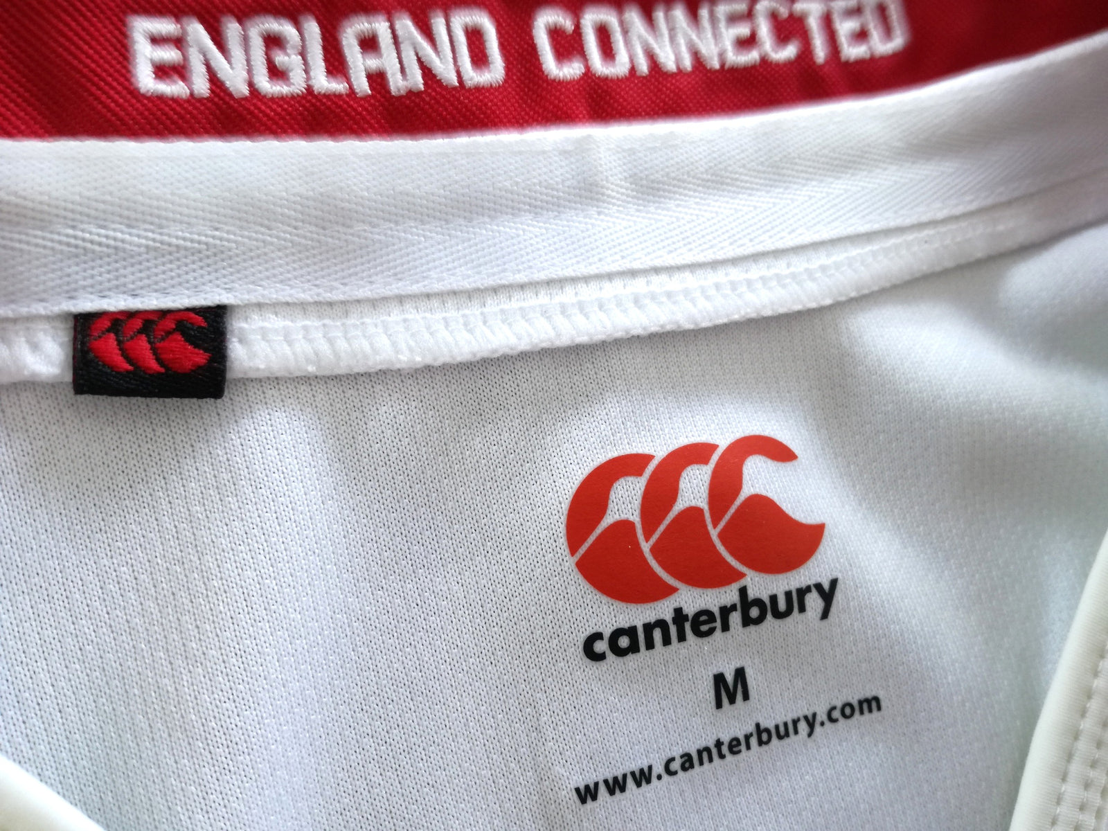2014/15 England Home Pro-Fit Rugby Shirt (M)