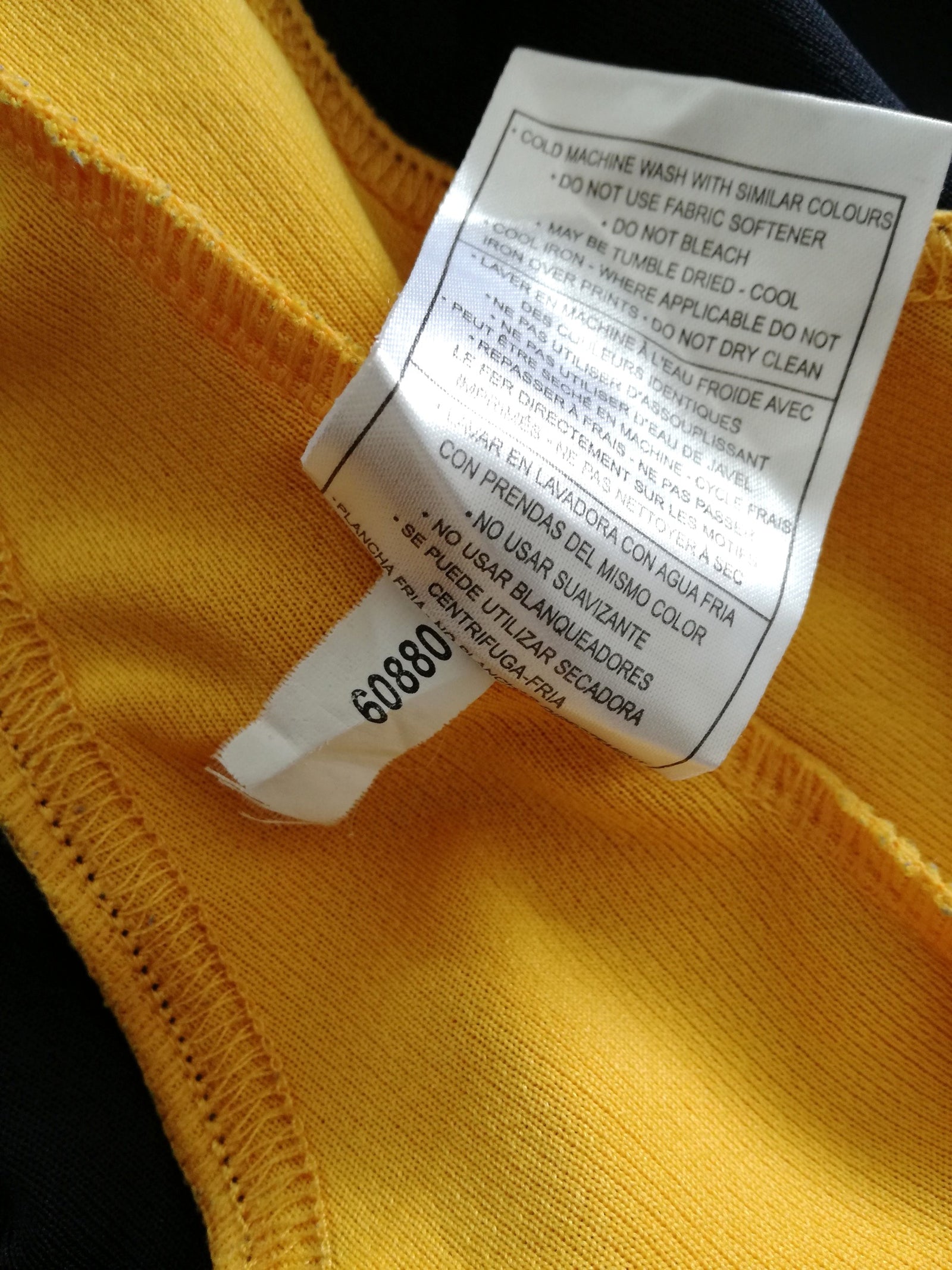 2007/08 London Wasps Home Rugby Shirt (L)