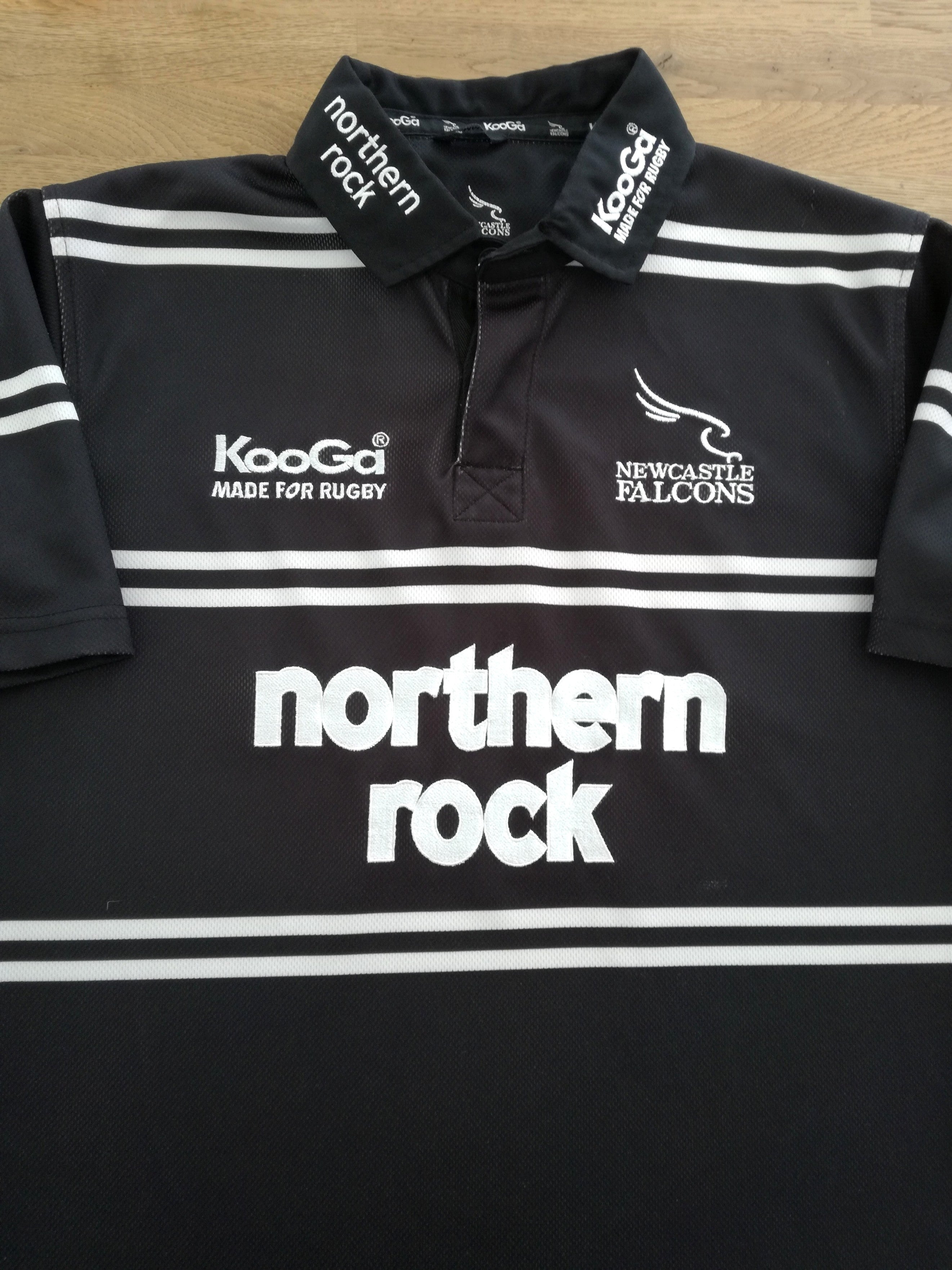 2006/07 Newcastle Falcons Home Rugby Shirt