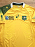 2015 Australia Home World Cup Pro-Fit Rugby Shirt