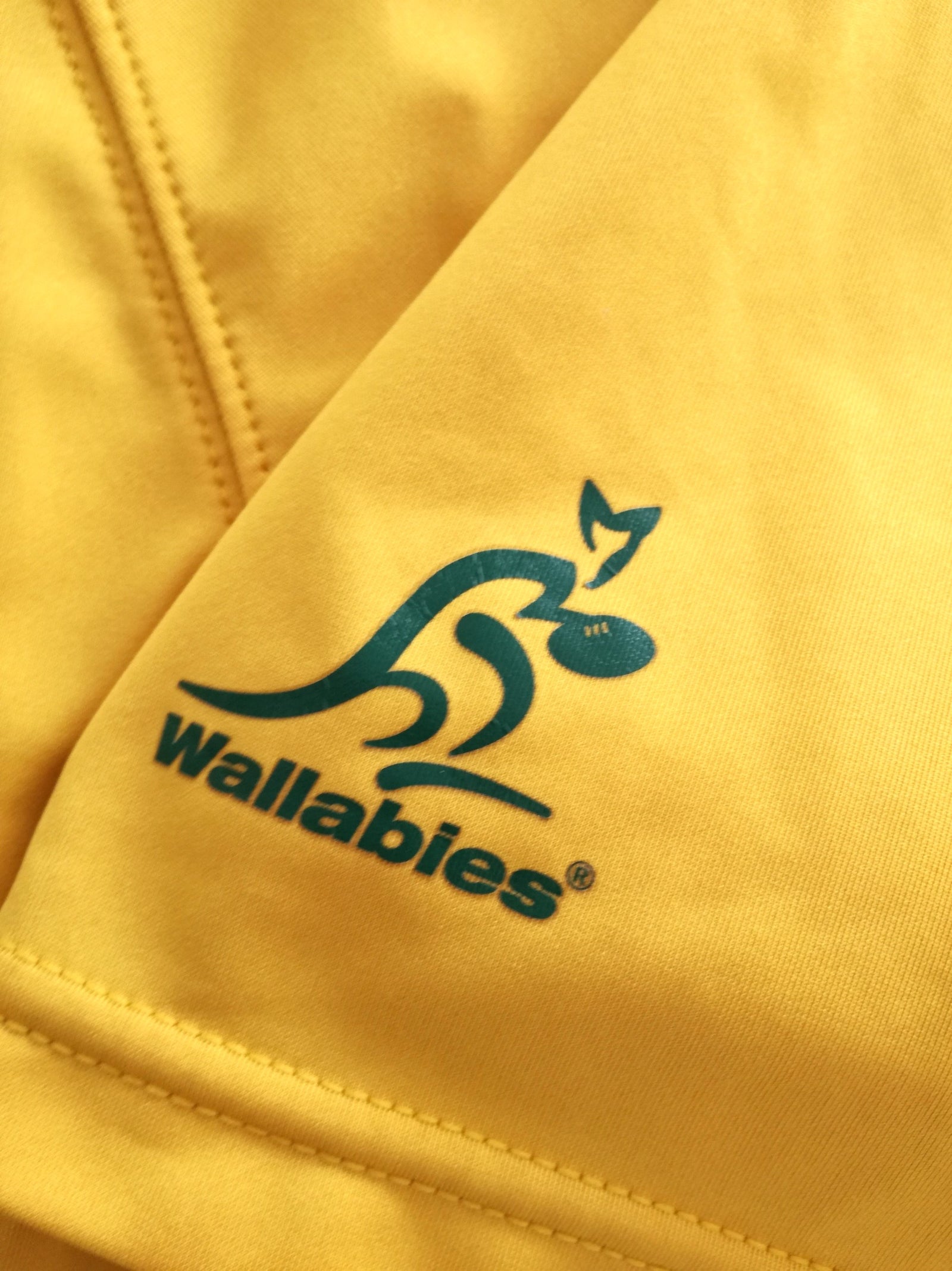 2015 Australia Home World Cup Pro-Fit Rugby Shirt (S)