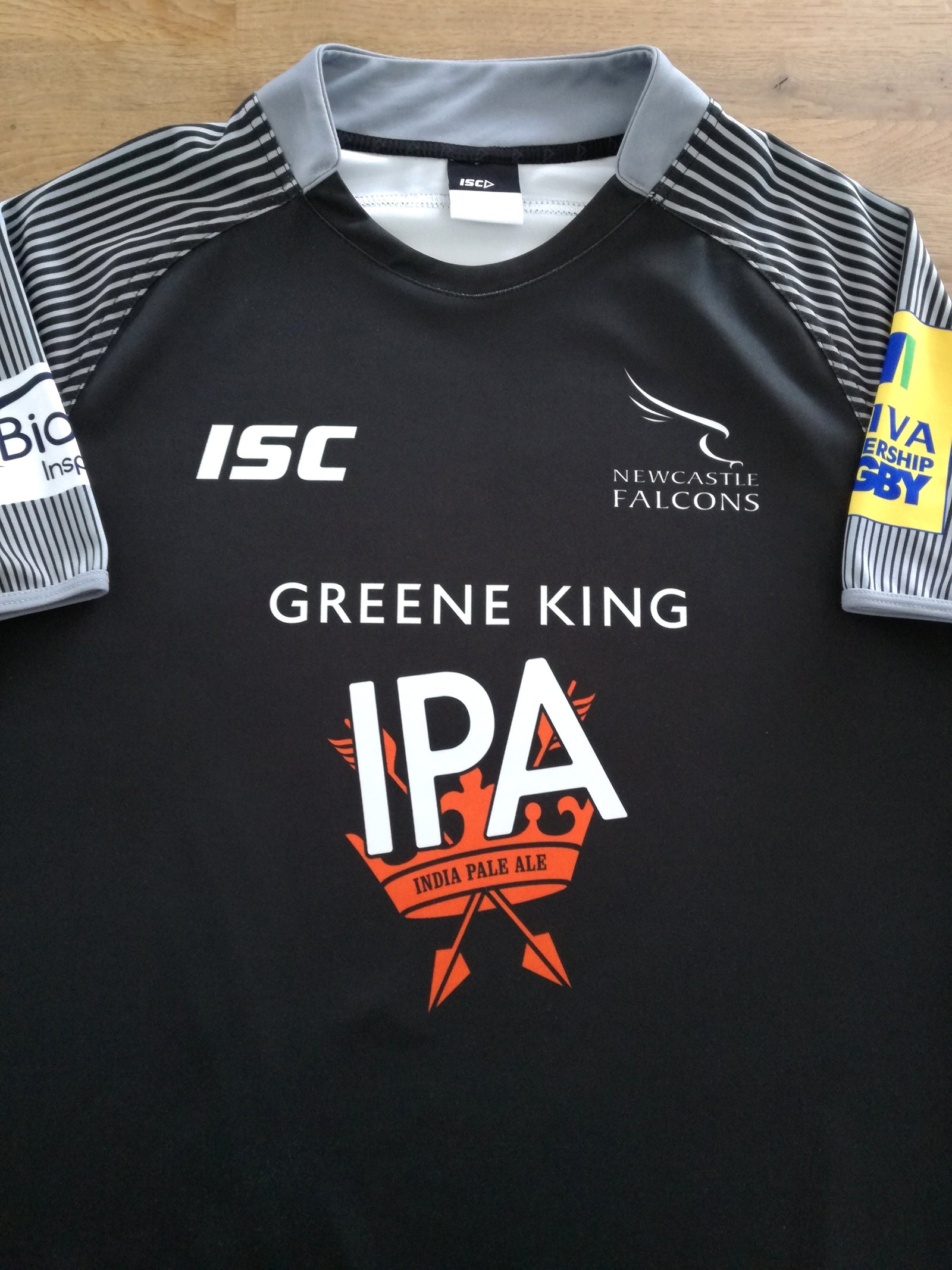 2017/18 Newcastle Falcons Home Premiership Rugby Shirt