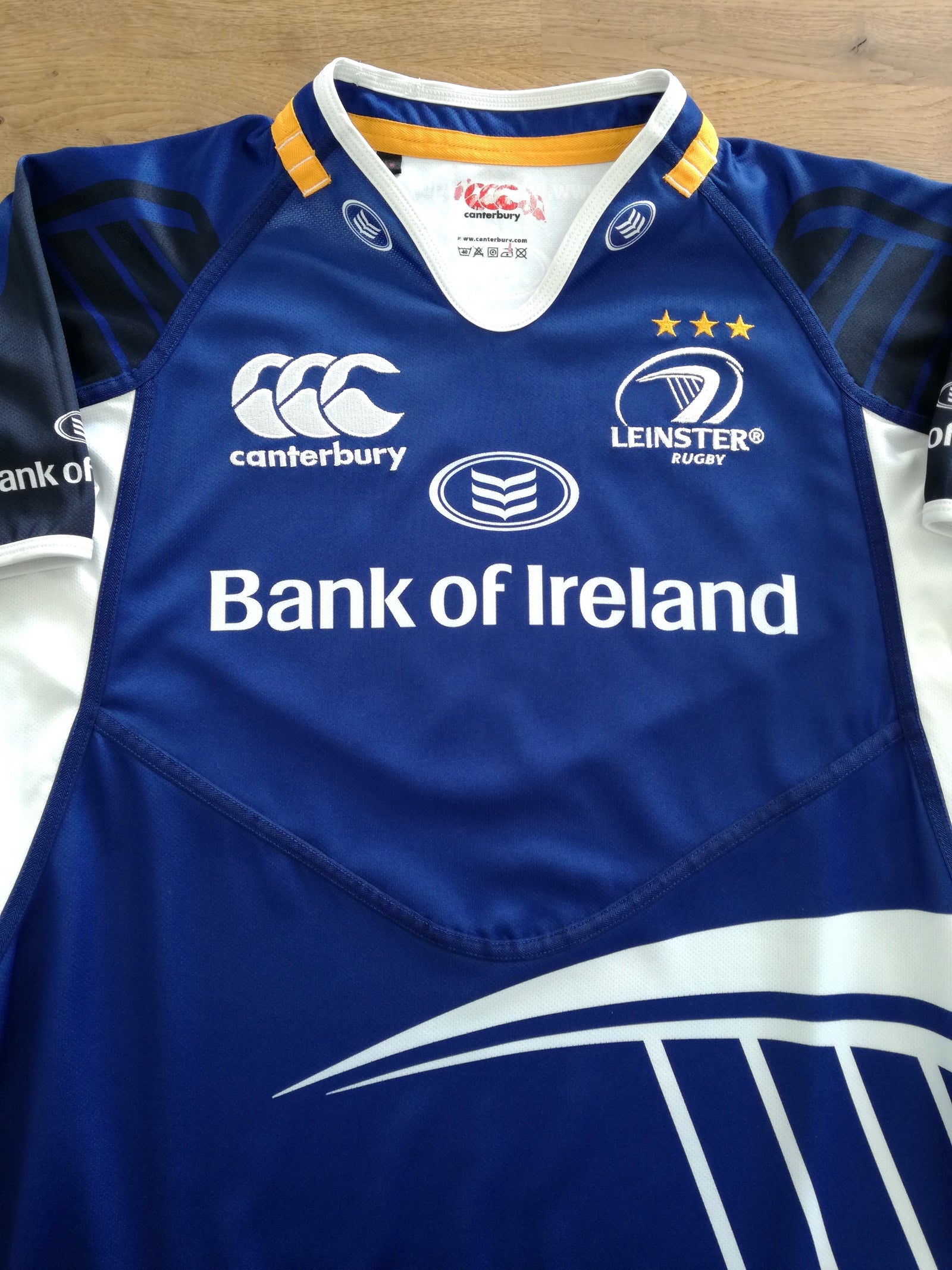 2011/12 Leinster Home Pro-Fit Rugby Shirt