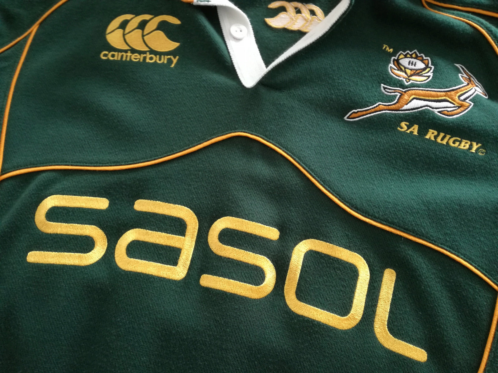 2007 South Africa Home Rugby Shirt (XL)