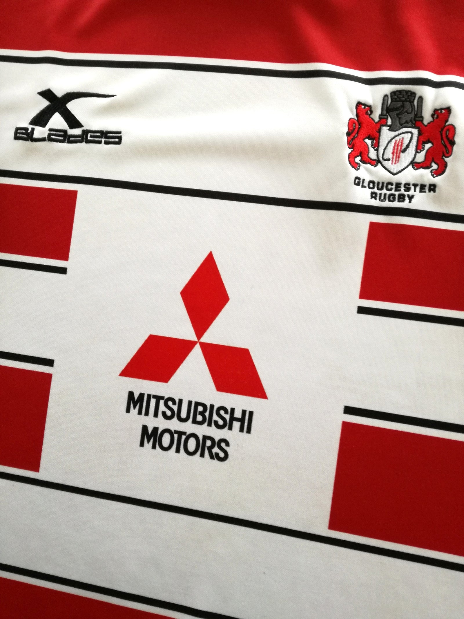 2015/16 Gloucester Home Premiership Rugby Shirt (S)