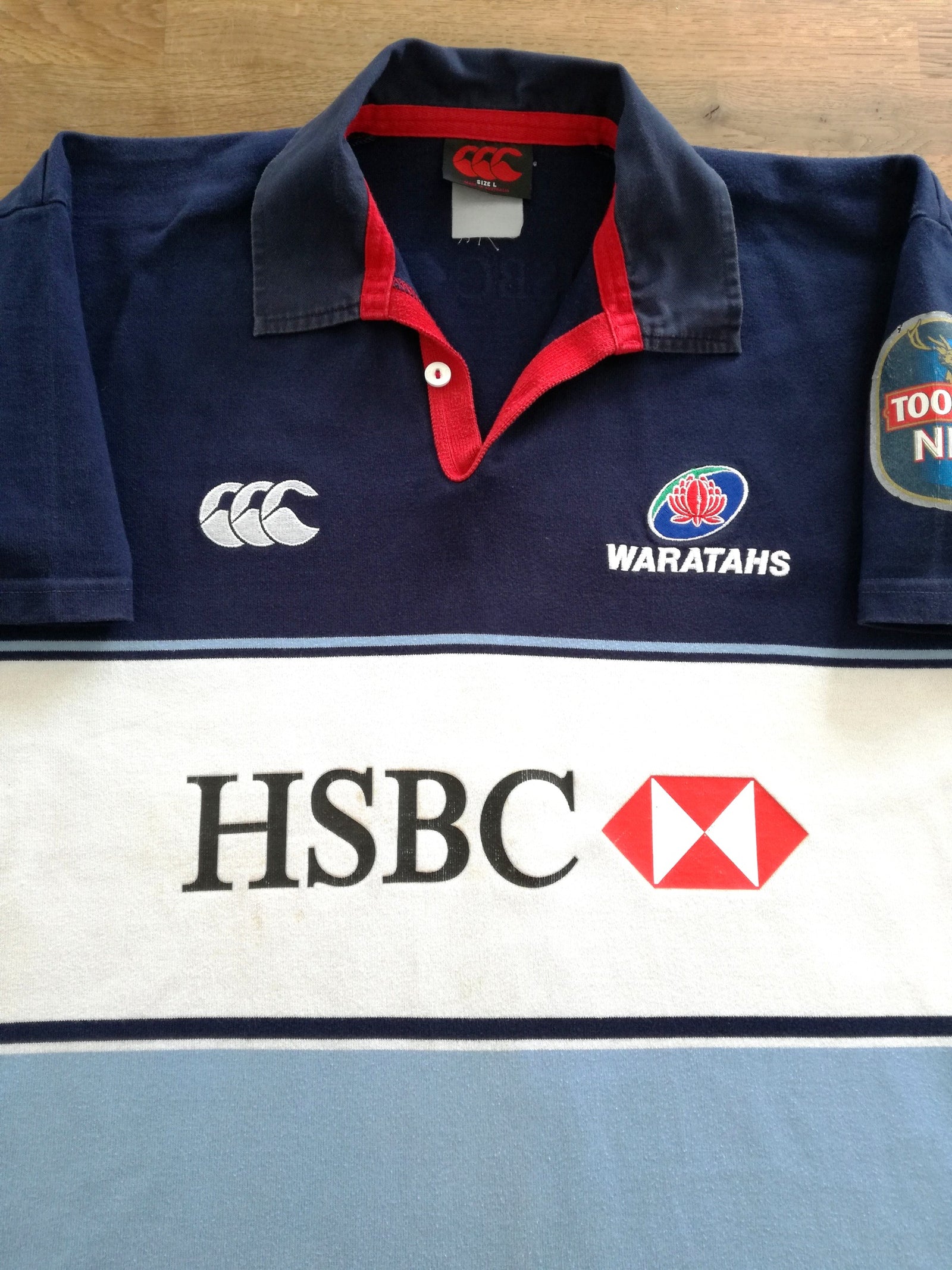2004 Waratahs Leisure Rugby Shirt (L)