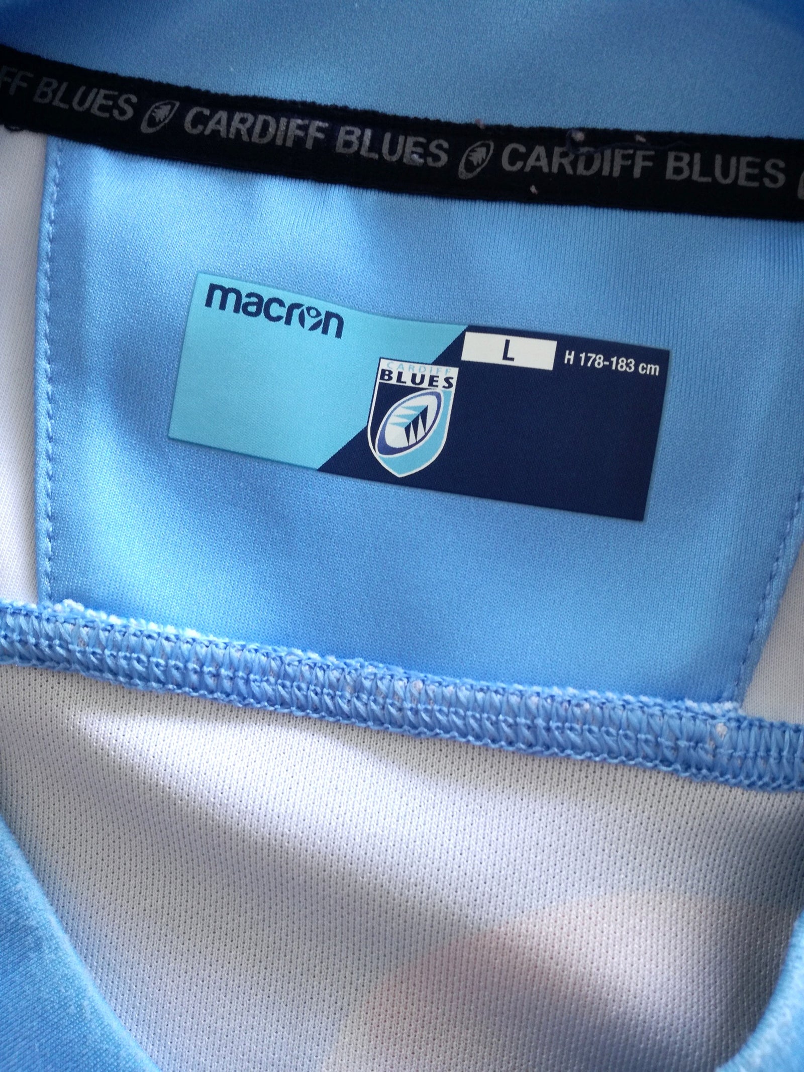2018/19 Cardiff Blues European Rugby Shirt (L)