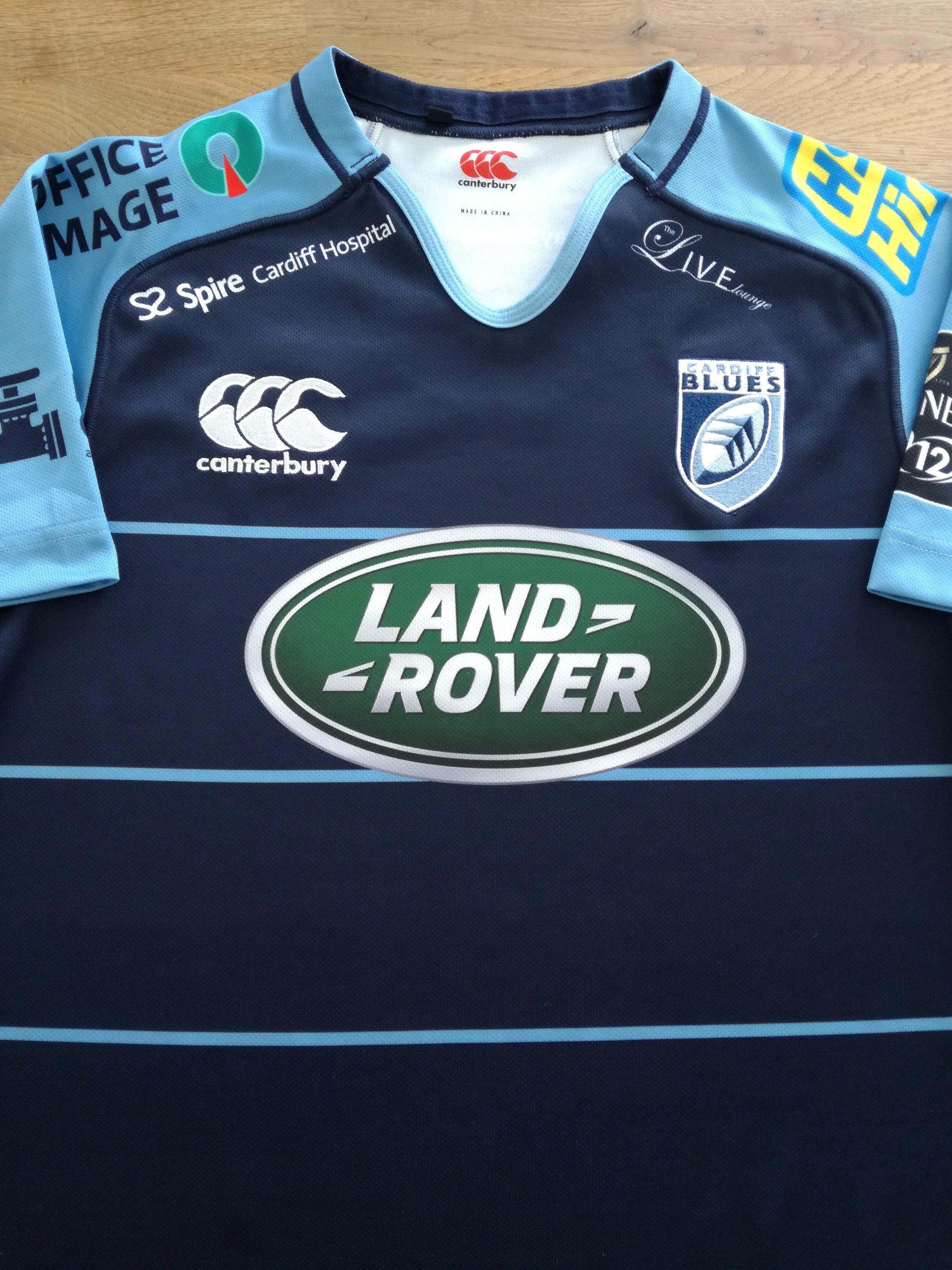 2016/17 Cardiff Blues Home Rugby Shirt