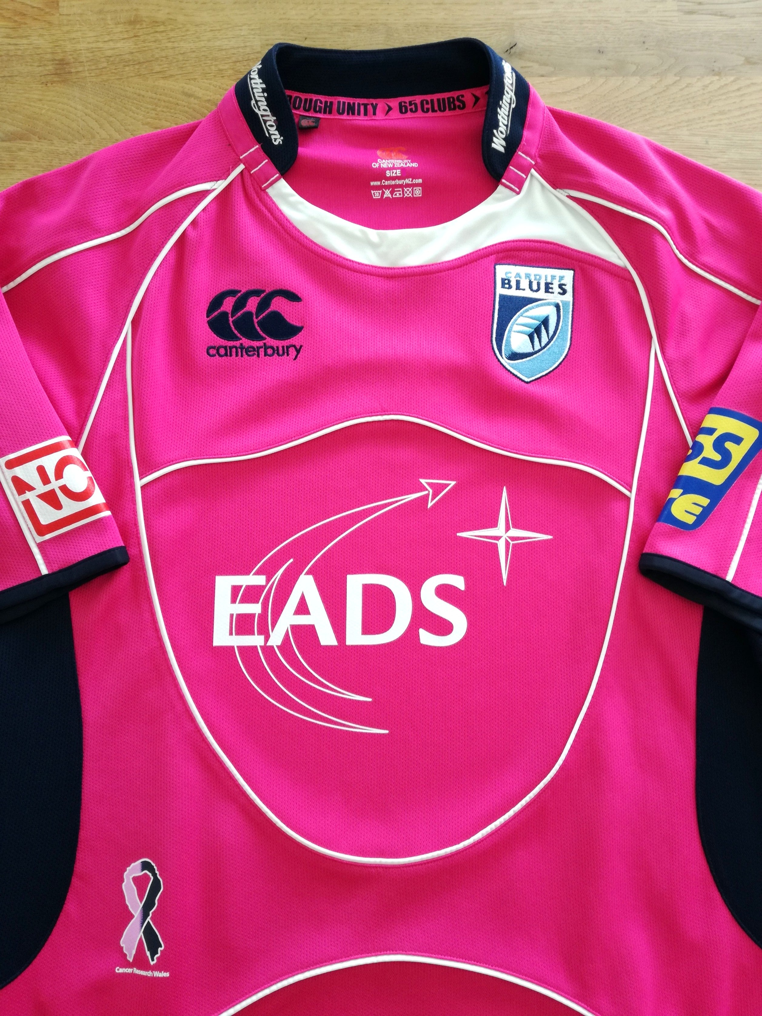 2008/09 Cardiff Blues Away Rugby Shirt