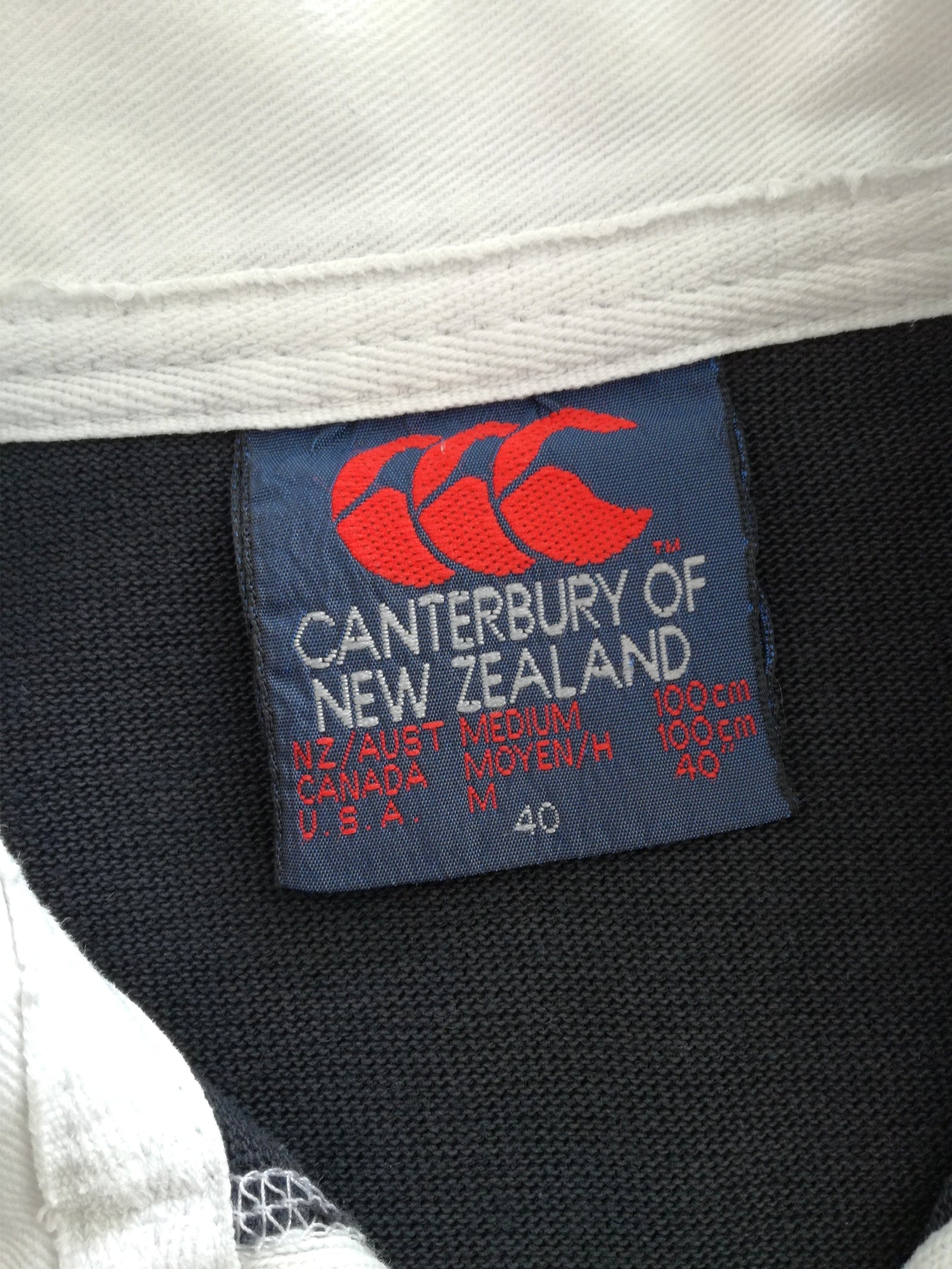 1990 New Zealand Home Rugby Shirt (M)