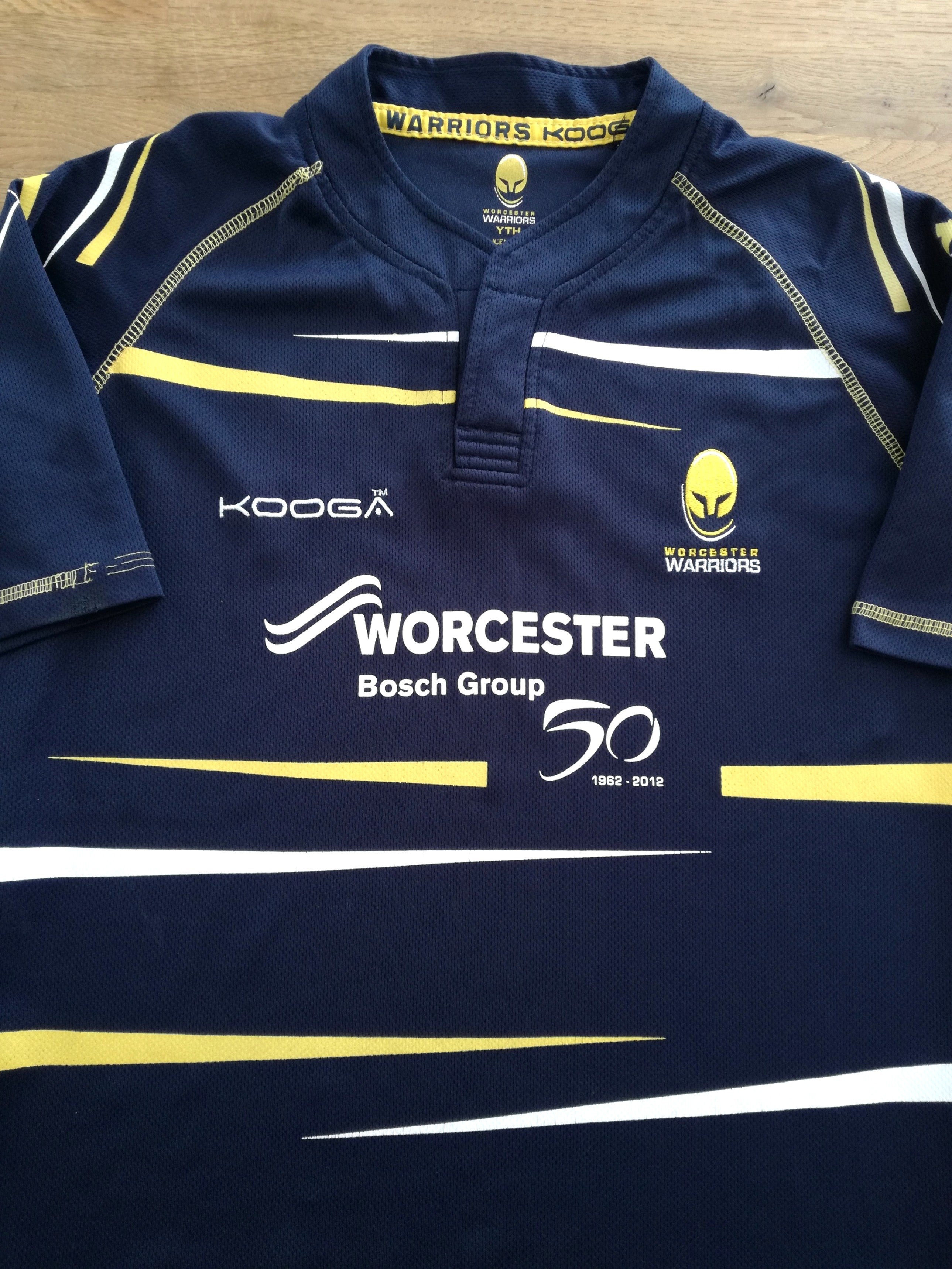 2012/13 Worcester Warriors Home Rugby Shirt