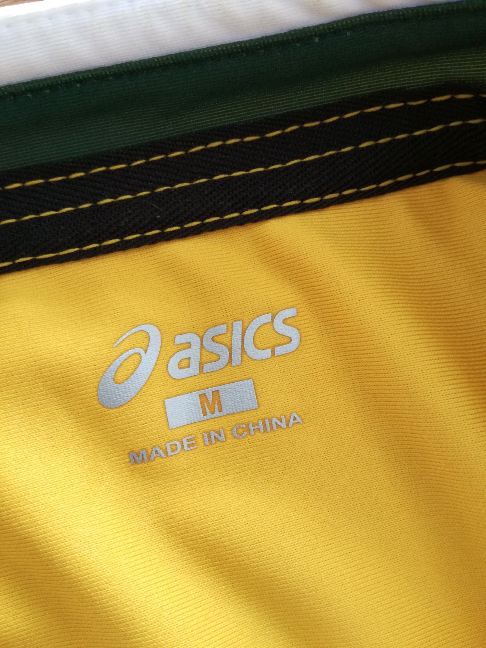 2015 Australia Home World Cup Pro-Fit Rugby Shirt (M)