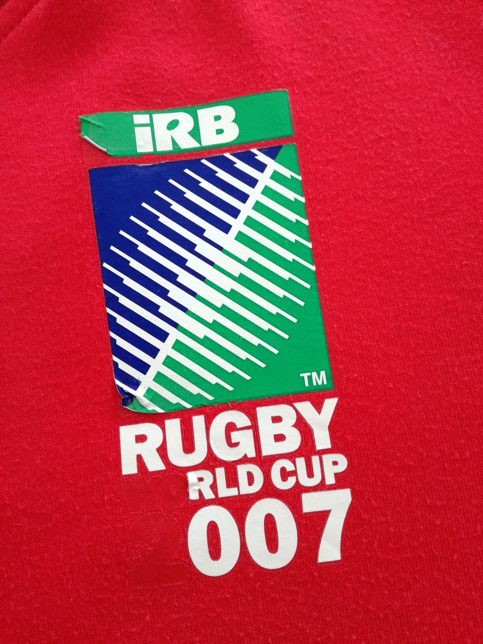 2007 Wales Home World Cup Rugby Shirt (S)