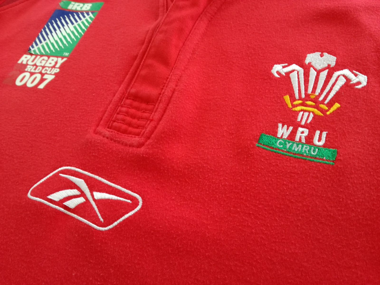 2007 Wales Home World Cup Rugby Shirt (S)