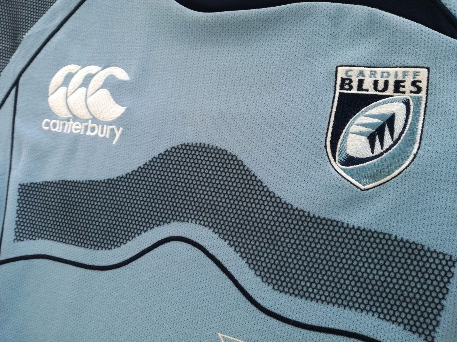 2008/09 Cardiff Blues Home Magners League Player Issue Rugby Shirt (XL)