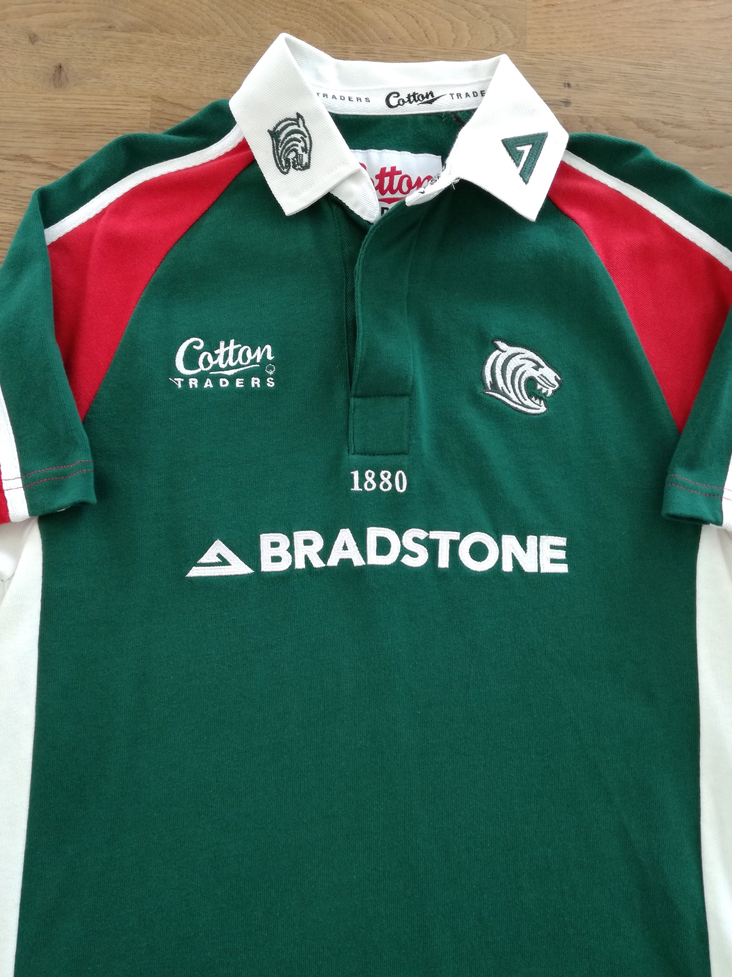 2003/04 Leicester Tigers Home Rugby Shirt